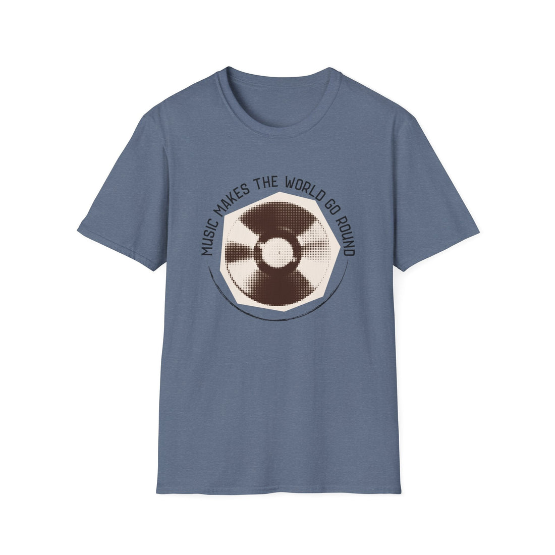 Music Vibes Unisex Softstyle T-Shirt, Perfect Gift for Music Lovers, Casual Wear, Birthday Presents, Concert Outfits - T-Shirt - Positively Sassy - Music Vibes Unisex Softstyle T-Shirt, Perfect Gift for Music Lovers, Casual Wear, Birthday Presents, Concert Outfits