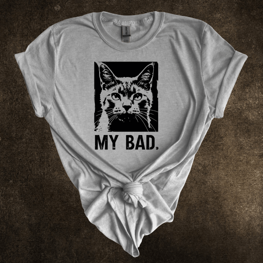 My Bad Softstyle T-Shirt - T-Shirt - Positively Sassy - My Bad Softstyle T-Shirt