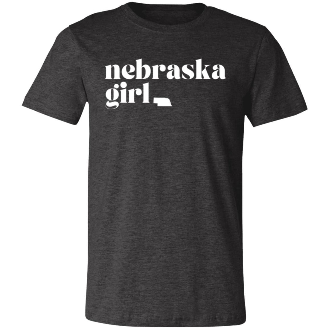 Nebraska Girl Bella 3001 - T - Shirts - Positively Sassy - Nebraska Girl Bella 3001