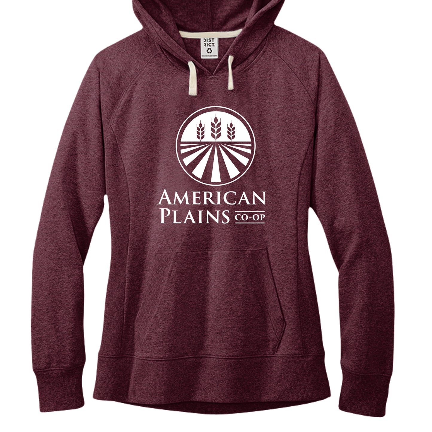Maroon Heather - DT8101 - FRONT