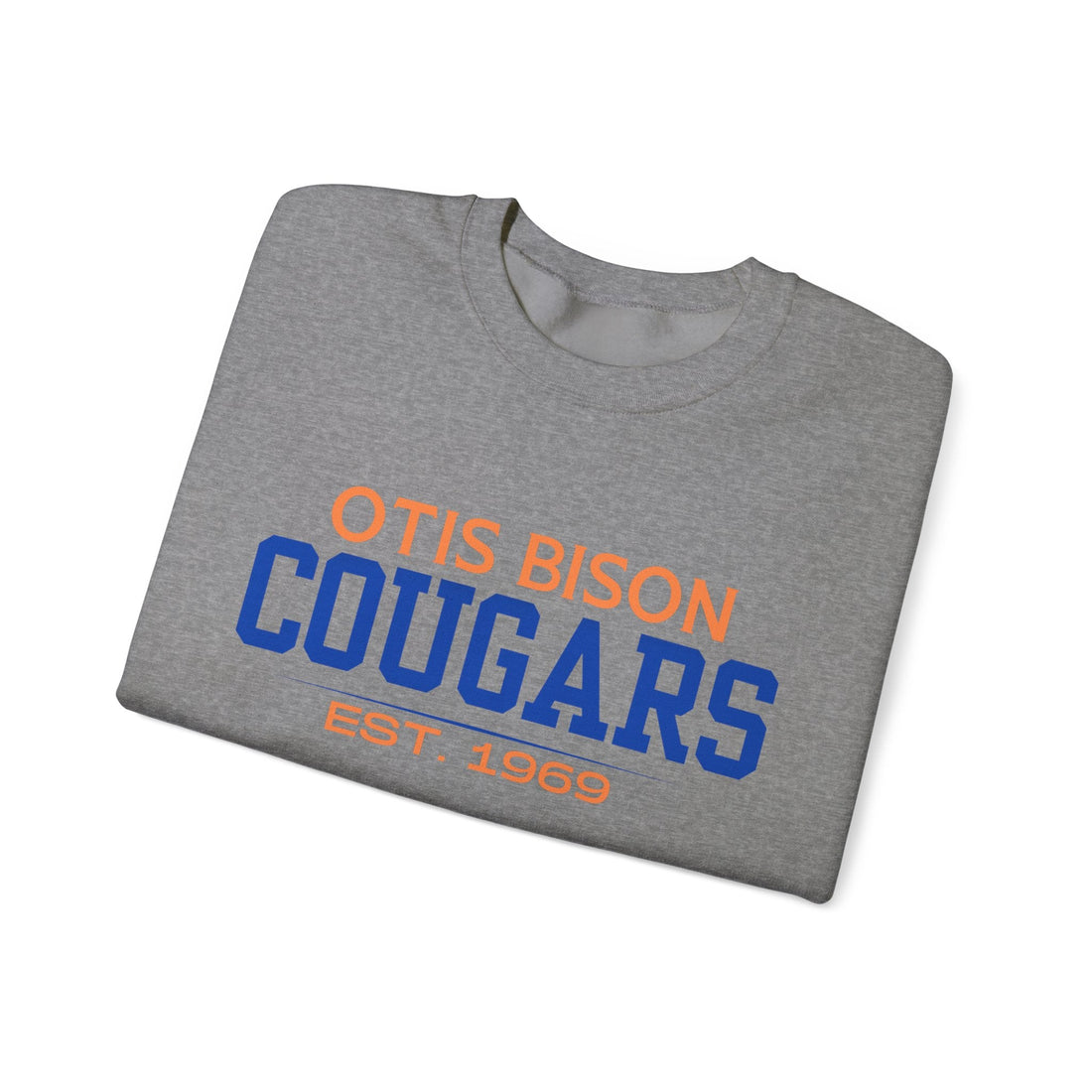 OB Cougars Est (OB 16) Unisex Heavy Blend™ Crewneck Sweatshirt - Sweatshirt - Positively Sassy - OB Cougars Est (OB 16) Unisex Heavy Blend™ Crewneck Sweatshirt