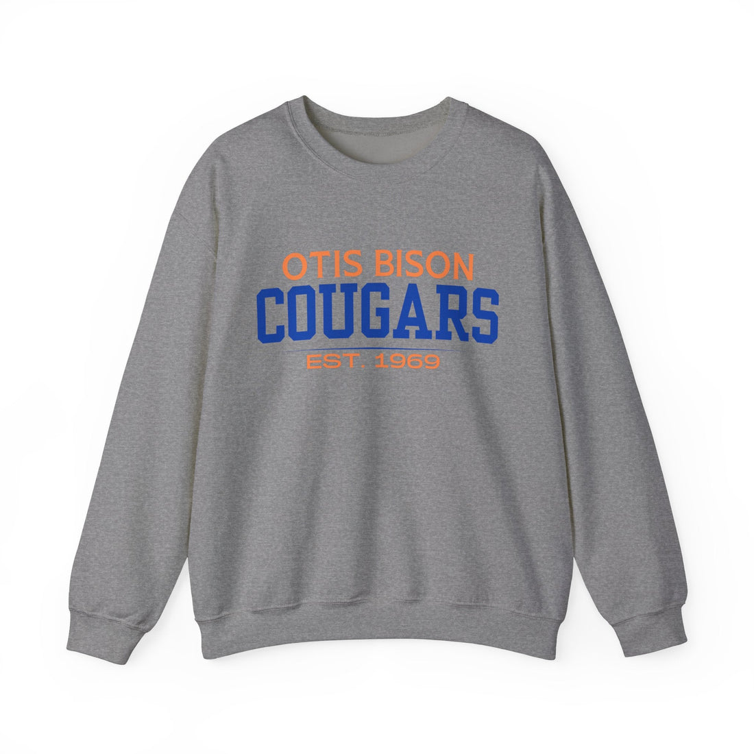 OB Cougars Est (OB 16) Unisex Heavy Blend™ Crewneck Sweatshirt - Sweatshirt - Positively Sassy - OB Cougars Est (OB 16) Unisex Heavy Blend™ Crewneck Sweatshirt