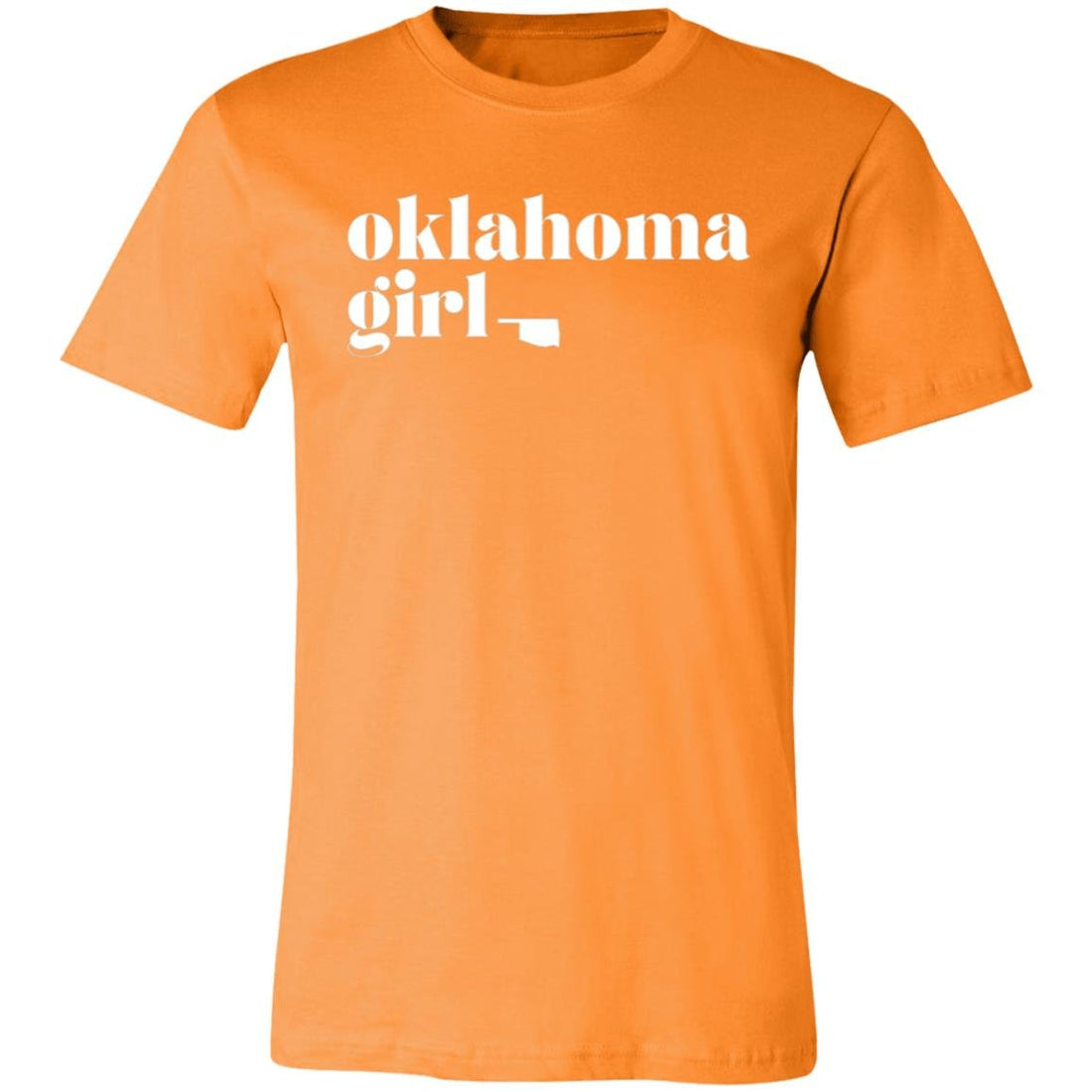 Oklahoma Girl Bella 3001 - T - Shirts - Positively Sassy - Oklahoma Girl Bella 3001