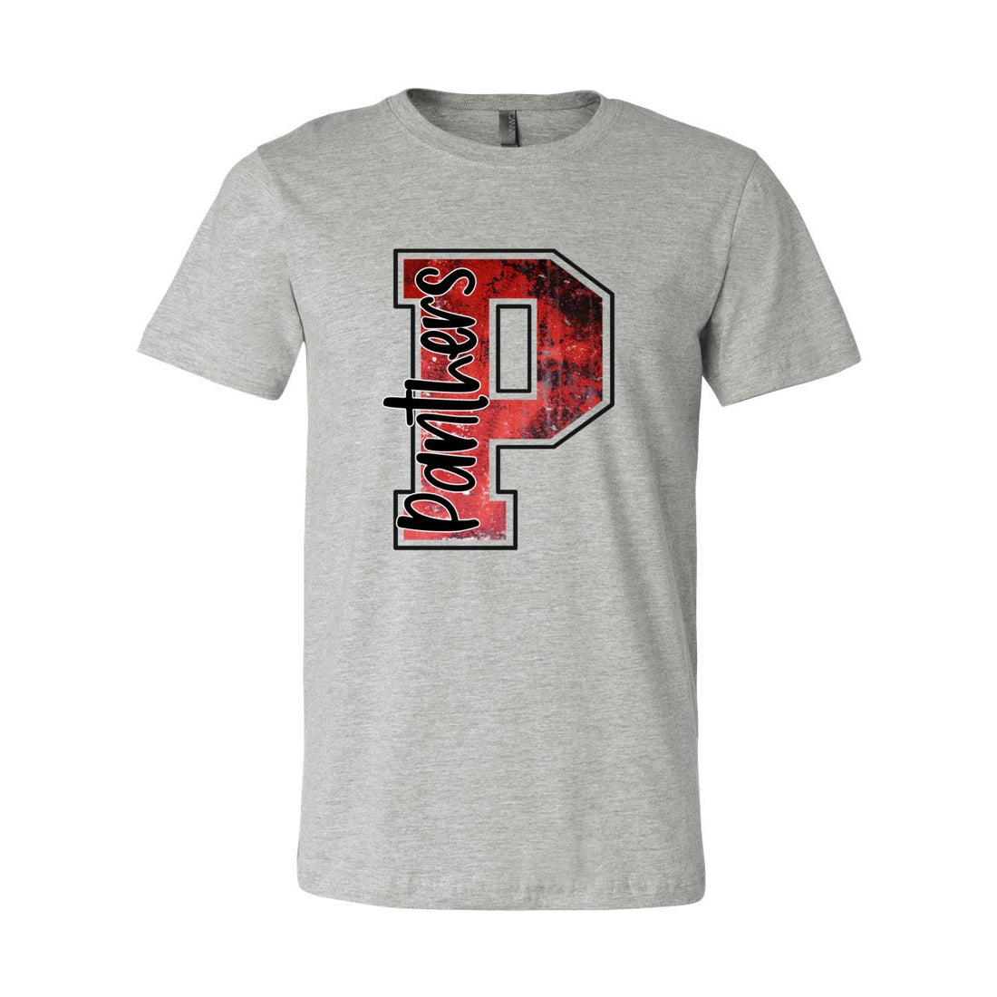 P is for Panthers Short Sleeve Jersey Tee - T-Shirts - Positively Sassy - P is for Panthers Short Sleeve Jersey Tee