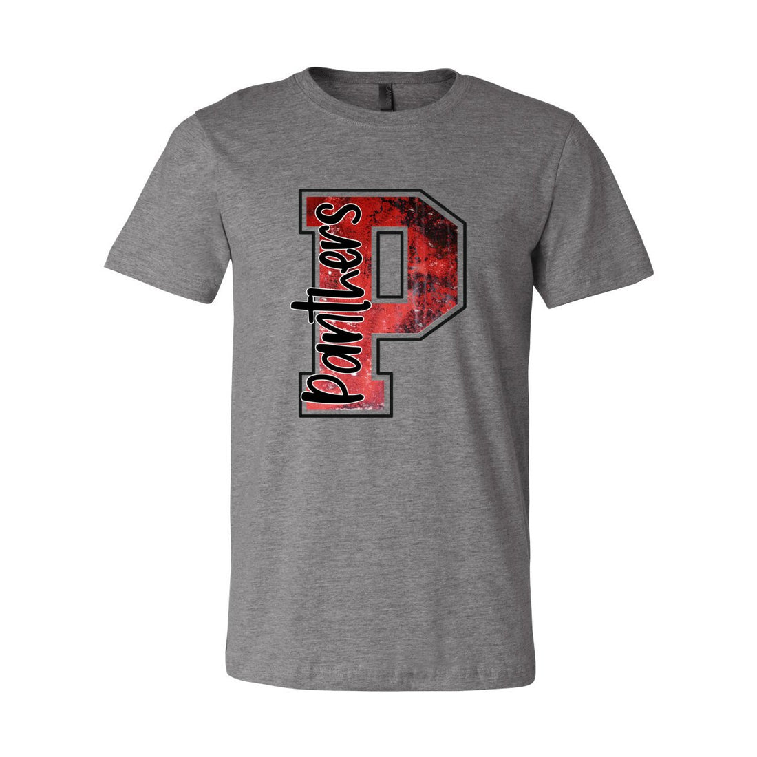 P is for Panthers Short Sleeve Jersey Tee - T-Shirts - Positively Sassy - P is for Panthers Short Sleeve Jersey Tee