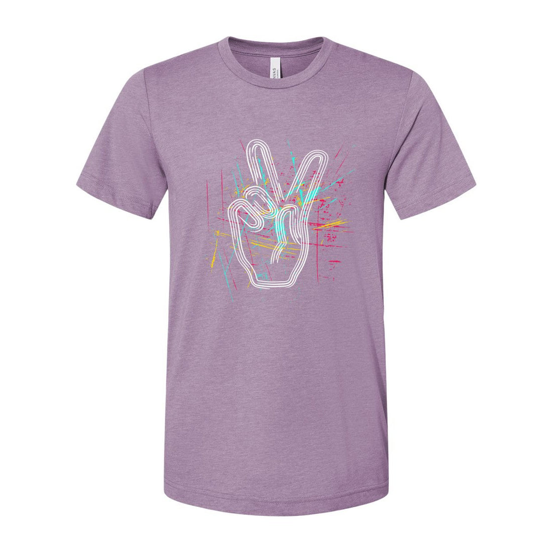 Paint Peace Jersey Tee - T - Shirts - Positively Sassy - Paint Peace Jersey Tee