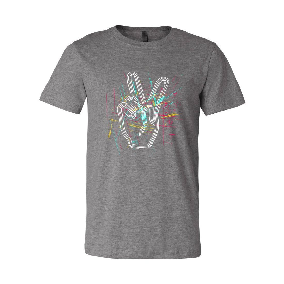 Paint Peace Jersey Tee - T - Shirts - Positively Sassy - Paint Peace Jersey Tee