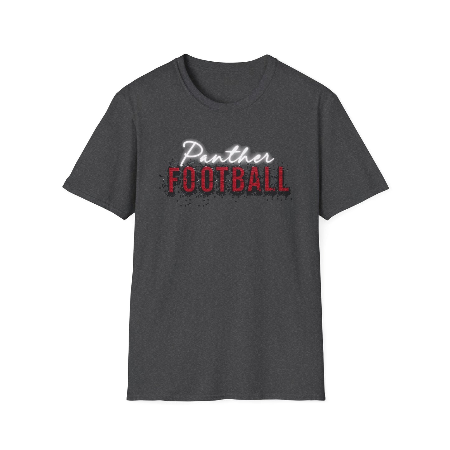 Panther Football Unisex Softstyle T-Shirt | Comfortable Sportswear, Team Apparel, Gift for Fans, Casual Wear, Game Day Attire - T-Shirt - Positively Sassy - Panther Football Unisex Softstyle T-Shirt | Comfortable Sportswear, Team Apparel, Gift for Fans, Casual Wear, Game Day Attire