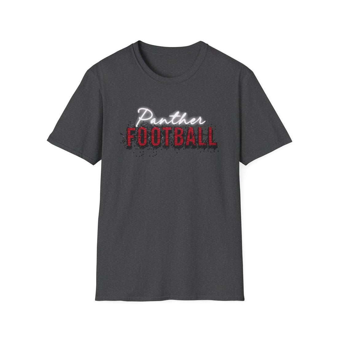 Panther Football Unisex Softstyle T-Shirt | Game Day Tee, Sports Apparel, Team Shirt, Casual Wear, Football Fan Gear - T-Shirt - Positively Sassy - Panther Football Unisex Softstyle T-Shirt | Game Day Tee, Sports Apparel, Team Shirt, Casual Wear, Football Fan Gear