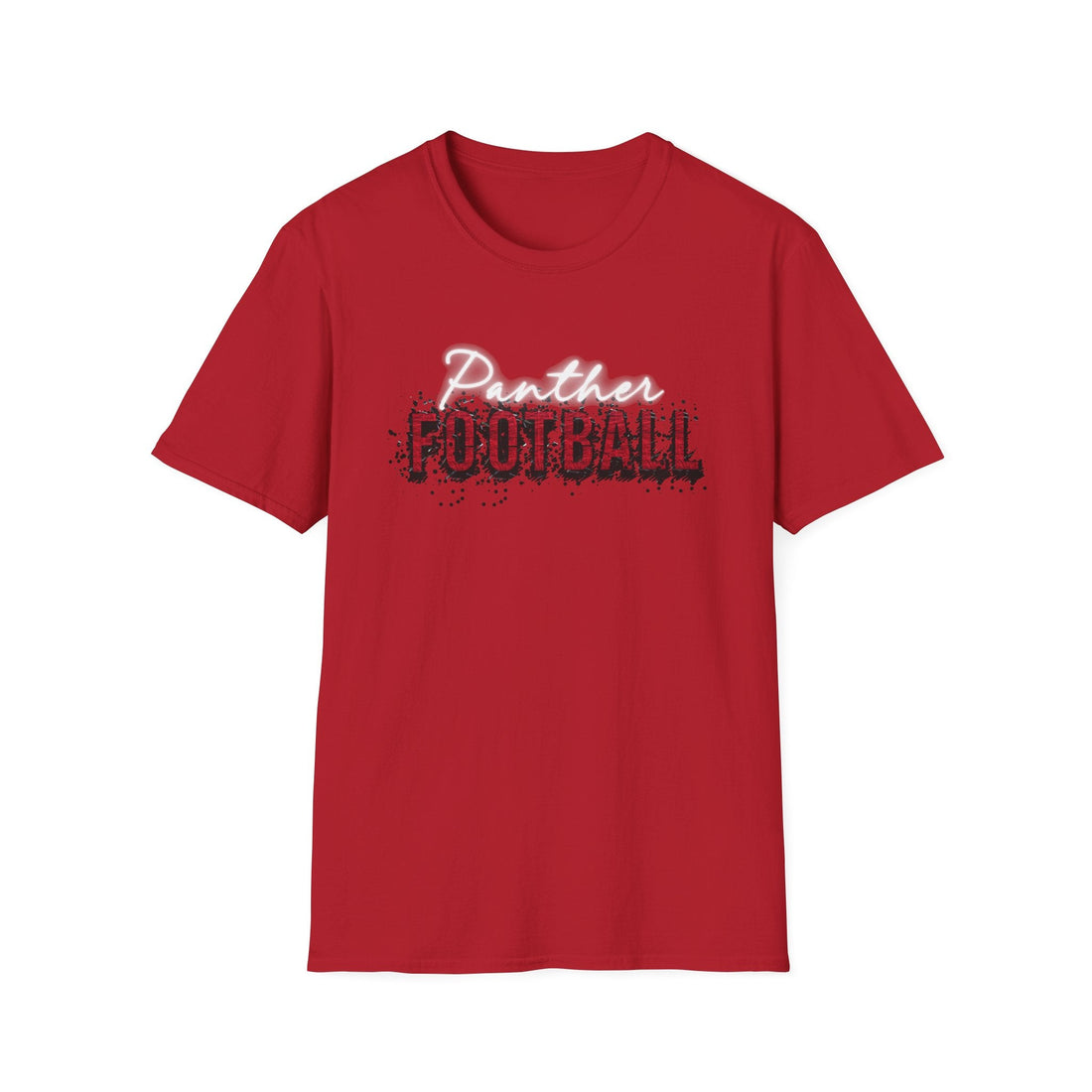 Panther Football Unisex Softstyle T-Shirt | Game Day Tee, Sports Apparel, Team Shirt, Casual Wear, Football Fan Gear - T-Shirt - Positively Sassy - Panther Football Unisex Softstyle T-Shirt | Game Day Tee, Sports Apparel, Team Shirt, Casual Wear, Football Fan Gear