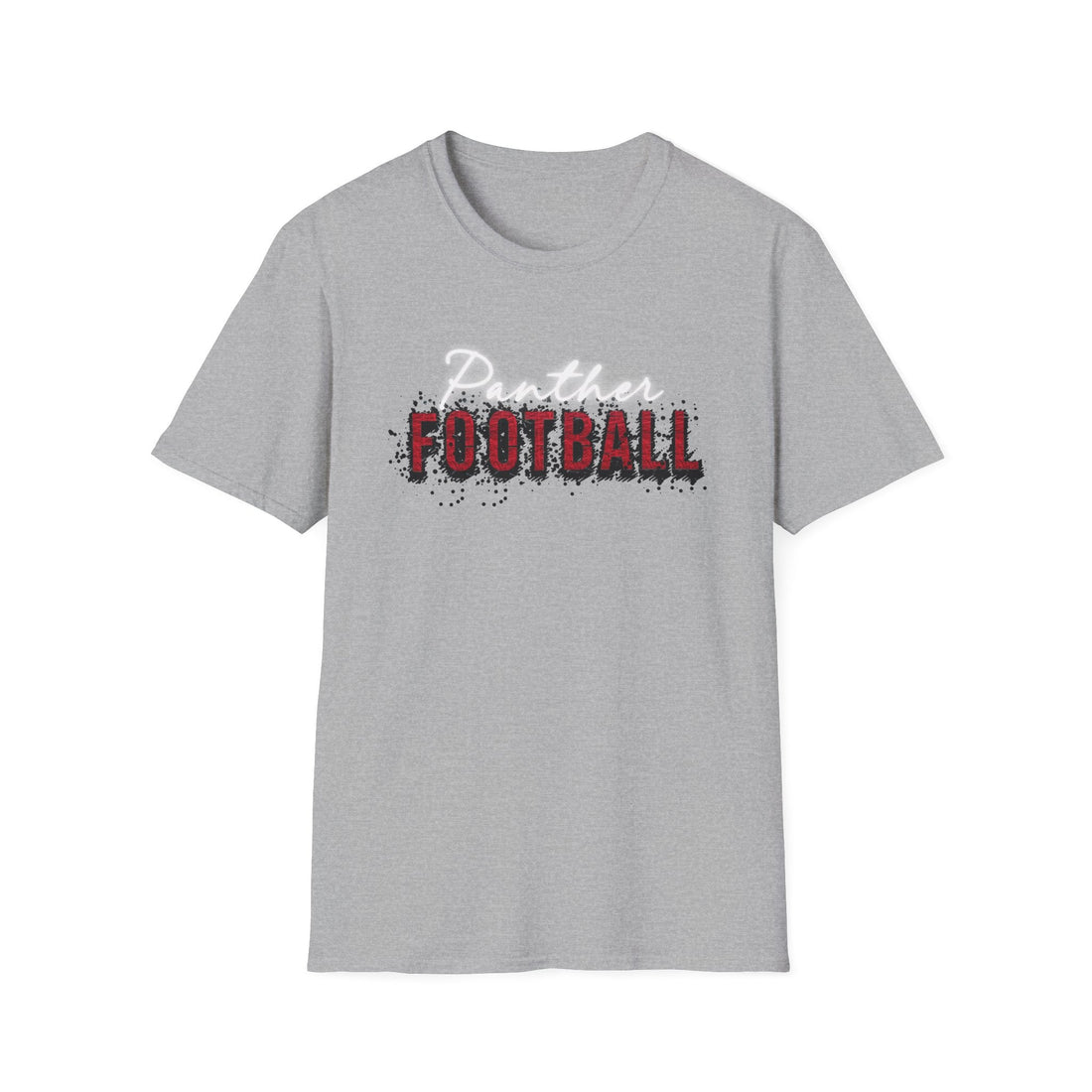Panther Football Unisex Softstyle T-Shirt | Game Day Tee, Sports Apparel, Team Shirt, Casual Wear, Football Fan Gear - T-Shirt - Positively Sassy - Panther Football Unisex Softstyle T-Shirt | Game Day Tee, Sports Apparel, Team Shirt, Casual Wear, Football Fan Gear