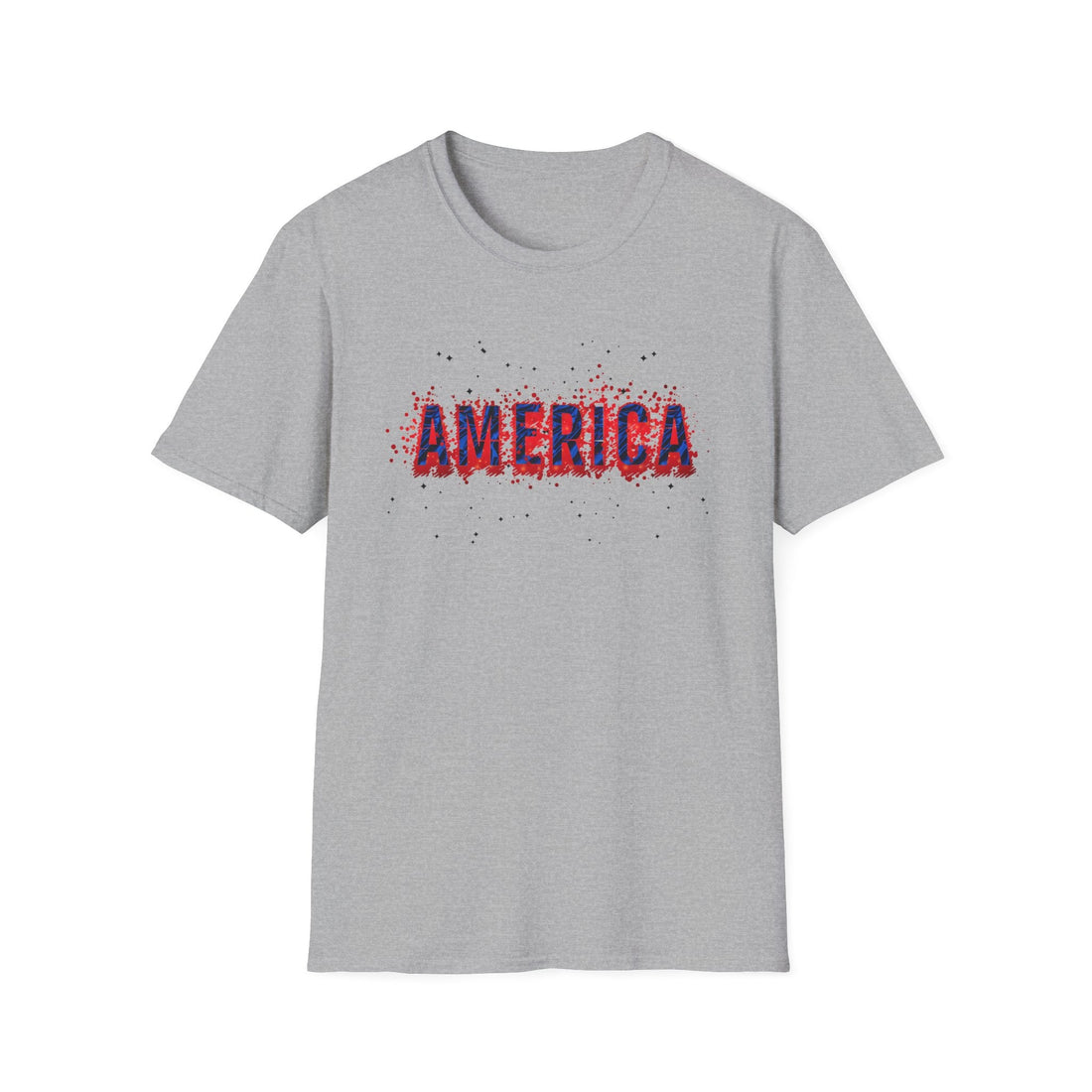 Patriotic America T-Shirt, Unisex Graphic Tee, Independence Day Shirt, 4th of July Outfit, Casual Summer Wear - T-Shirt - Positively Sassy - Patriotic America T-Shirt, Unisex Graphic Tee, Independence Day Shirt, 4th of July Outfit, Casual Summer Wear
