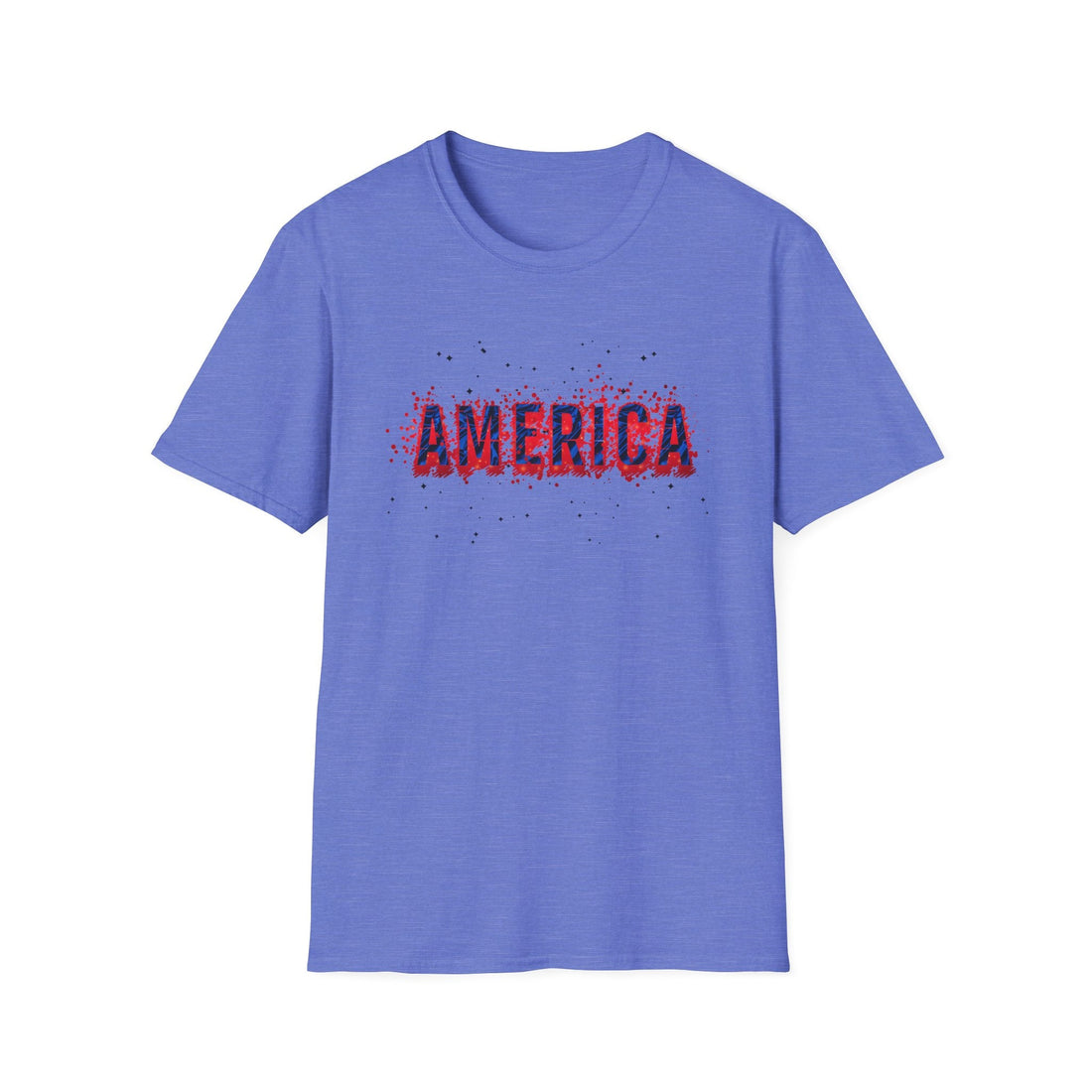 Patriotic America T-Shirt, Unisex Graphic Tee, Independence Day Shirt, 4th of July Outfit, Casual Summer Wear - T-Shirt - Positively Sassy - Patriotic America T-Shirt, Unisex Graphic Tee, Independence Day Shirt, 4th of July Outfit, Casual Summer Wear