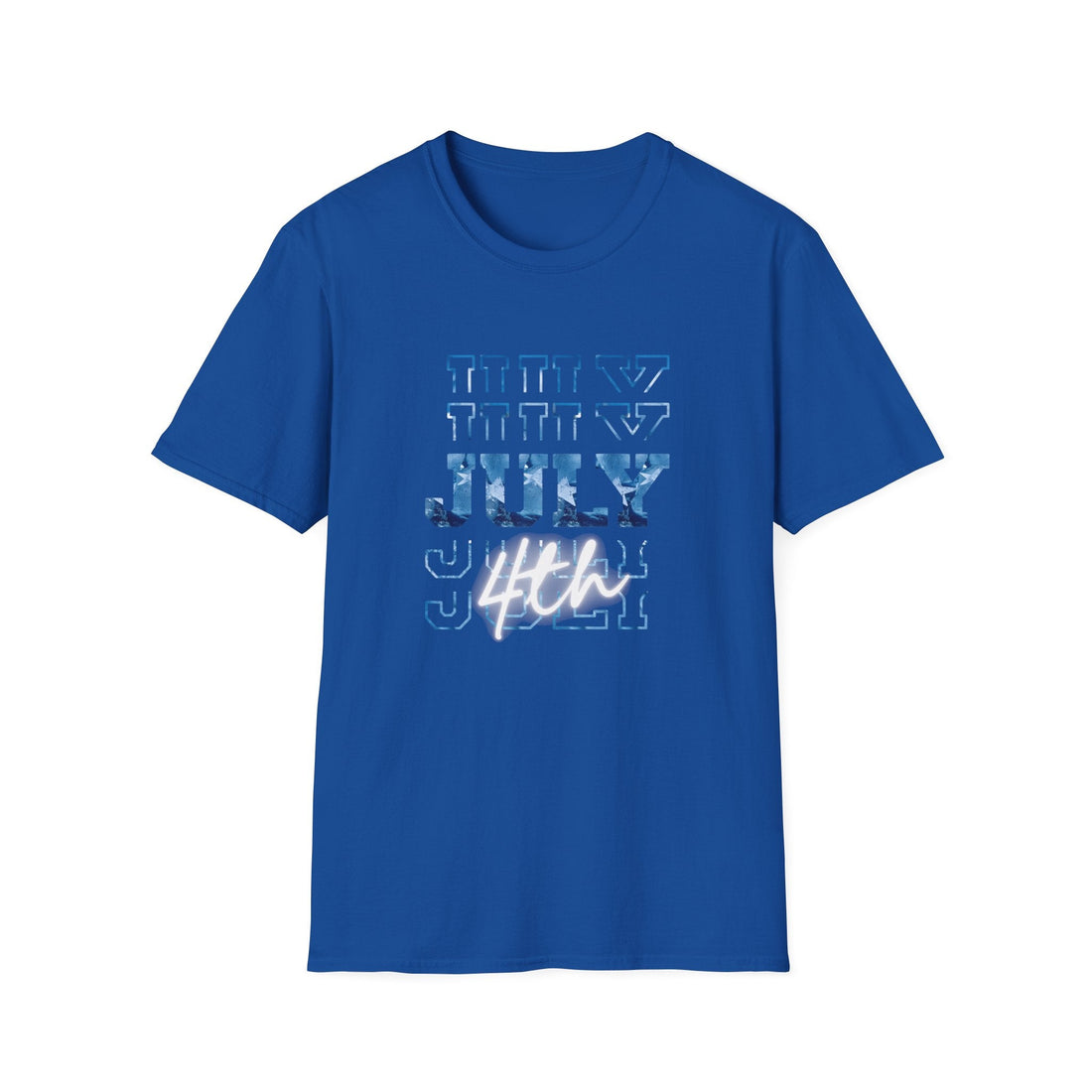Patriotic July 4th Unisex T-Shirt - Perfect for Independence Day Celebrations, Family Gatherings, BBQs, and Summer Style! - T-Shirt - Positively Sassy - Patriotic July 4th Unisex T-Shirt - Perfect for Independence Day Celebrations, Family Gatherings, BBQs, and Summer Style!