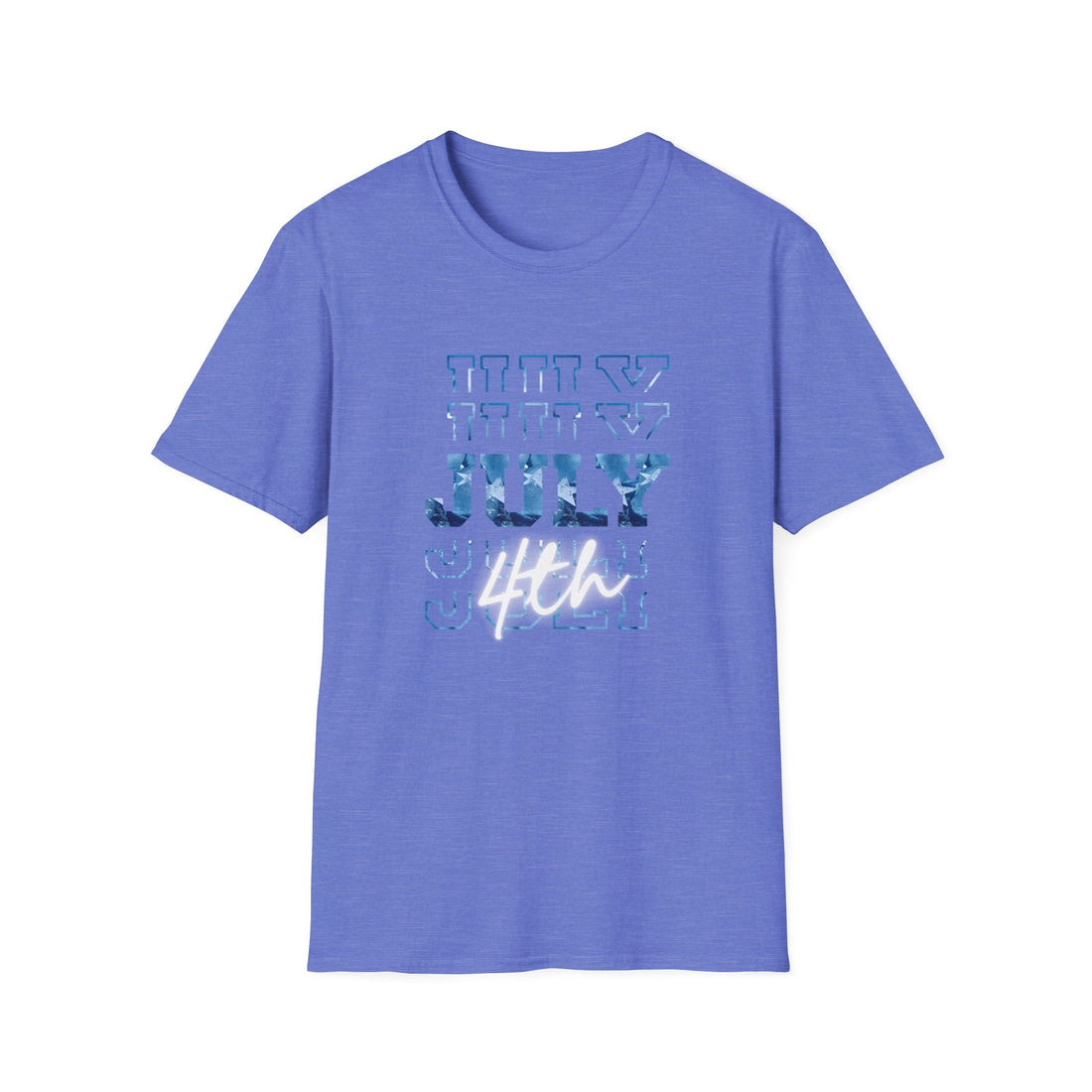 Patriotic July 4th Unisex T-Shirt - Perfect for Independence Day Celebrations, Family Gatherings, BBQs, and Summer Style! - T-Shirt - Positively Sassy - Patriotic July 4th Unisex T-Shirt - Perfect for Independence Day Celebrations, Family Gatherings, BBQs, and Summer Style!