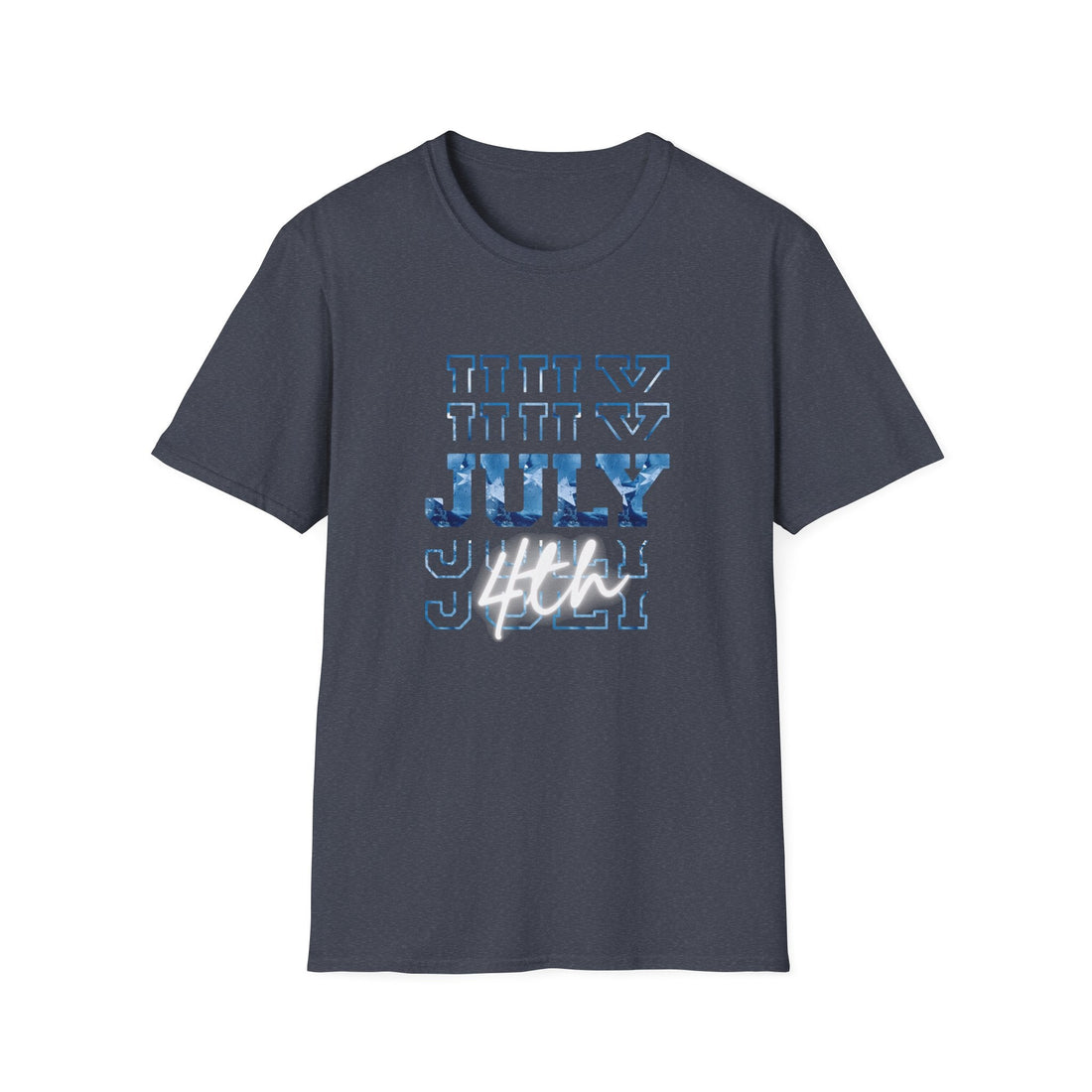 Patriotic July 4th Unisex T-Shirt - Perfect for Independence Day Celebrations, Family Gatherings, BBQs, and Summer Style! - T-Shirt - Positively Sassy - Patriotic July 4th Unisex T-Shirt - Perfect for Independence Day Celebrations, Family Gatherings, BBQs, and Summer Style!
