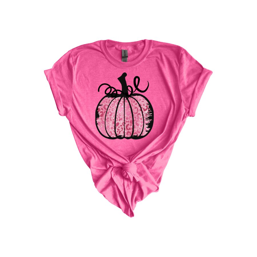 Pink Pumpkin Unisex Softstyle T-Shirt - T-Shirt - Positively Sassy - Pink Pumpkin Unisex Softstyle T-Shirt