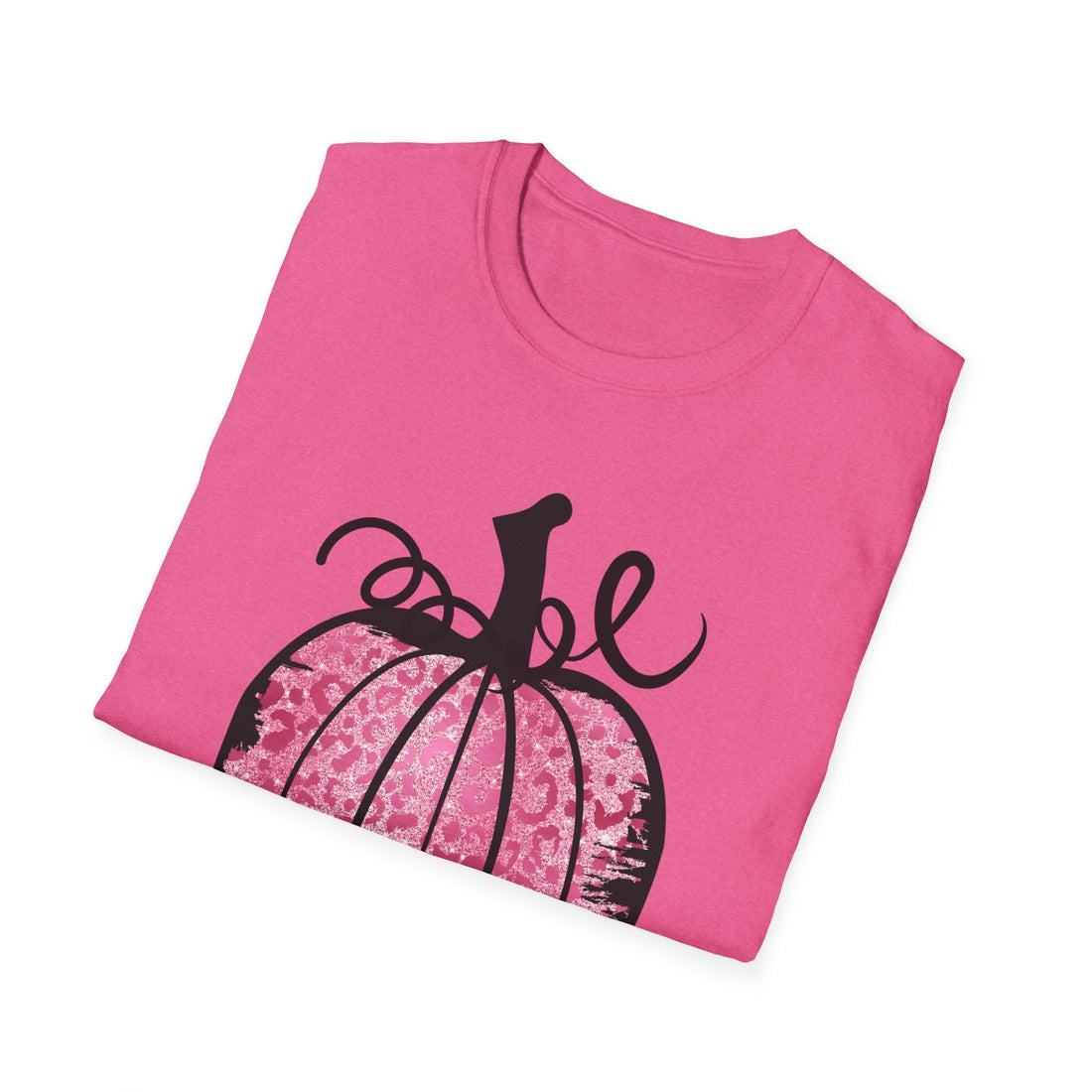 Pink Pumpkin Unisex Softstyle T-Shirt - T-Shirt - Positively Sassy - Pink Pumpkin Unisex Softstyle T-Shirt