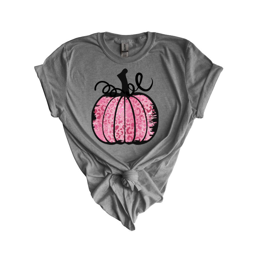 Pink Pumpkin Unisex Softstyle T-Shirt - T-Shirt - Positively Sassy - Pink Pumpkin Unisex Softstyle T-Shirt