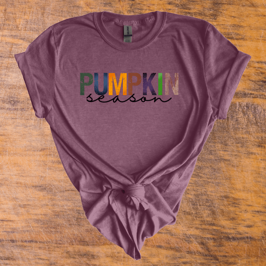 Pumpkin Season Unisex T-Shirt - Cozy Fall Apparel for Pumpkin Lovers, Autumn Fashion, Seasonal Gift, Halloween Tee - T-Shirt - Positively Sassy - Pumpkin Season Unisex T-Shirt - Cozy Fall Apparel for Pumpkin Lovers, Autumn Fashion, Seasonal Gift, Halloween Tee