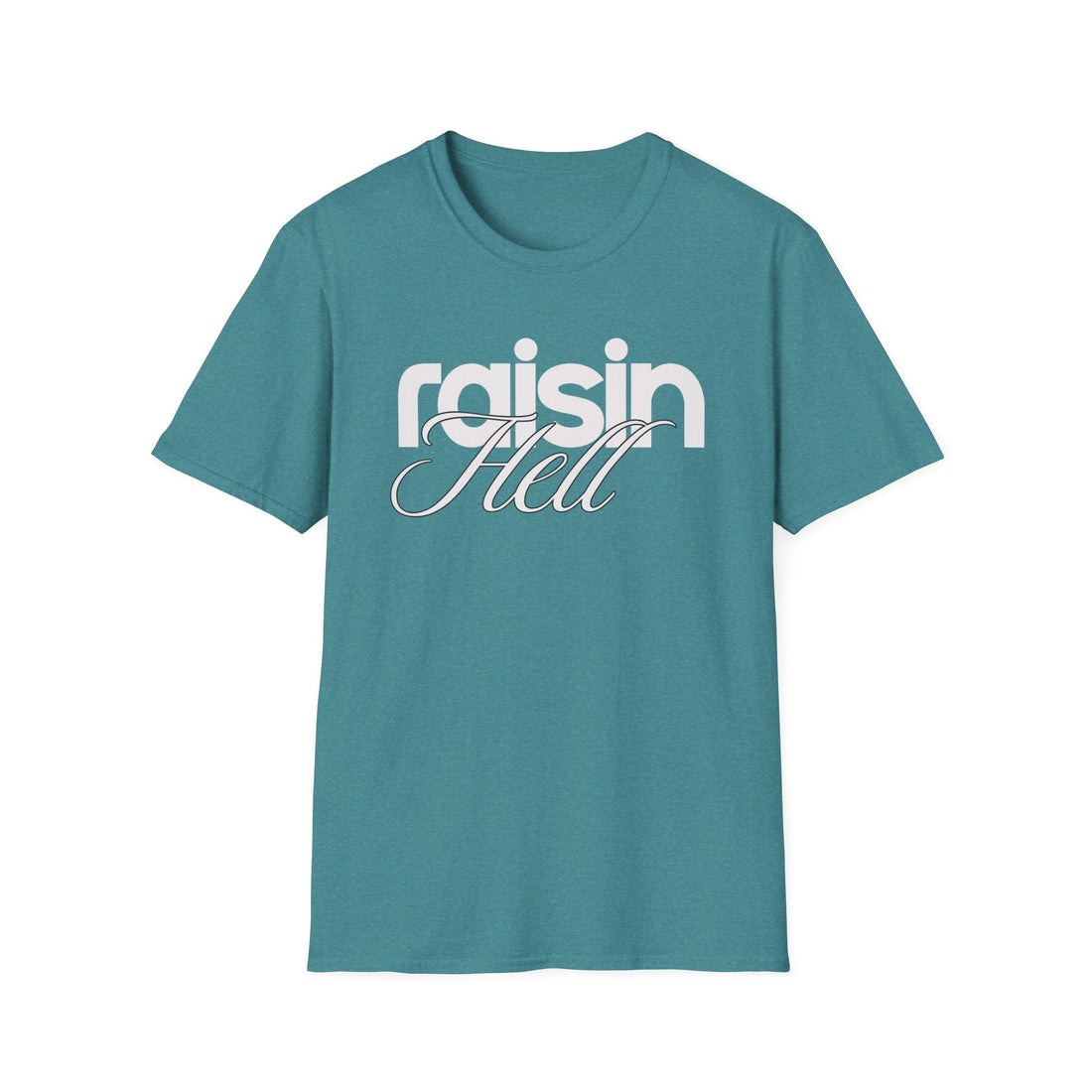 Raisin Hell Softstyle T-Shirt - T-Shirt - Positively Sassy - Raisin Hell Softstyle T-Shirt