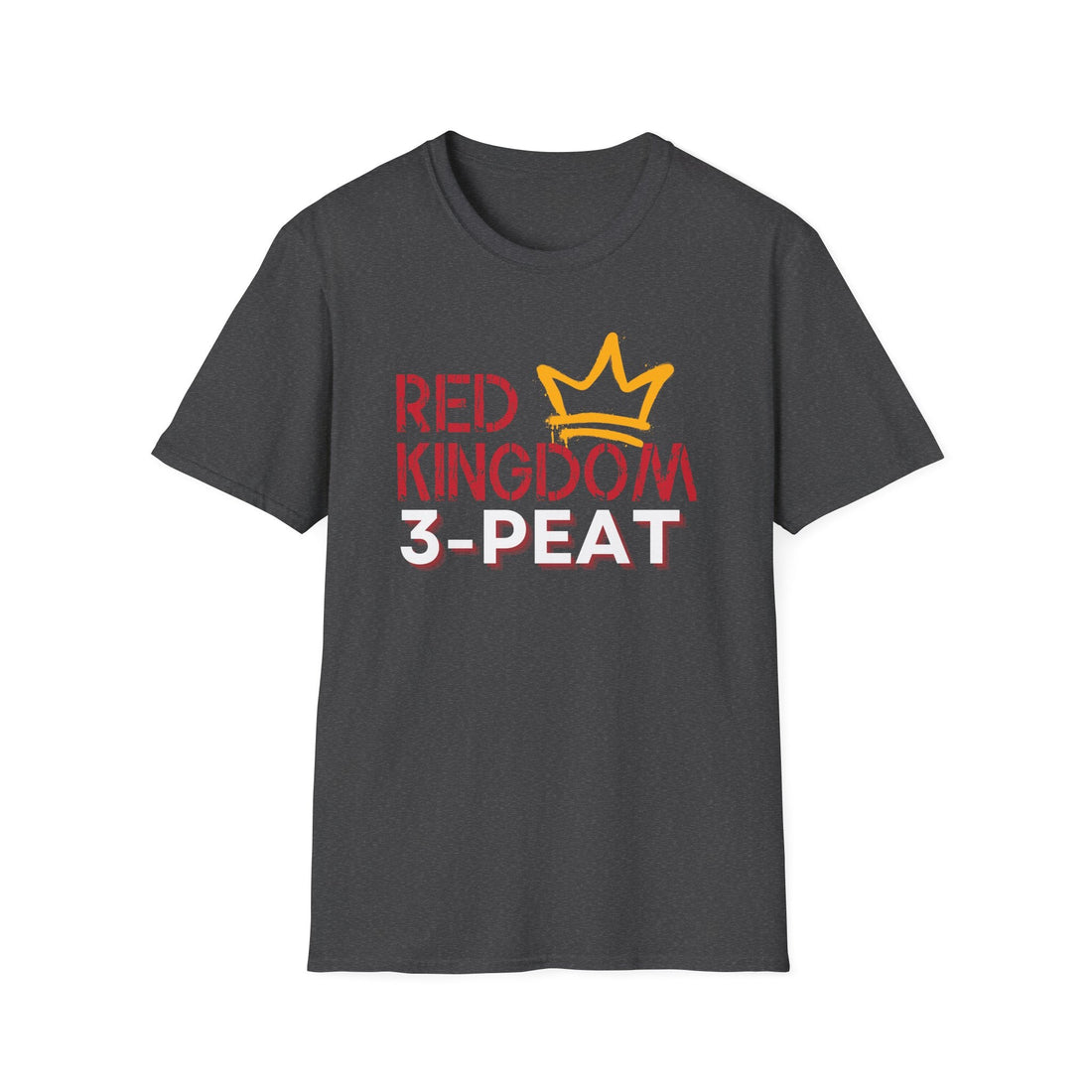 Red Kingdom 3 - Peat Softstyle T-Shirt - T-Shirt - Positively Sassy - Red Kingdom 3 - Peat Softstyle T-Shirt