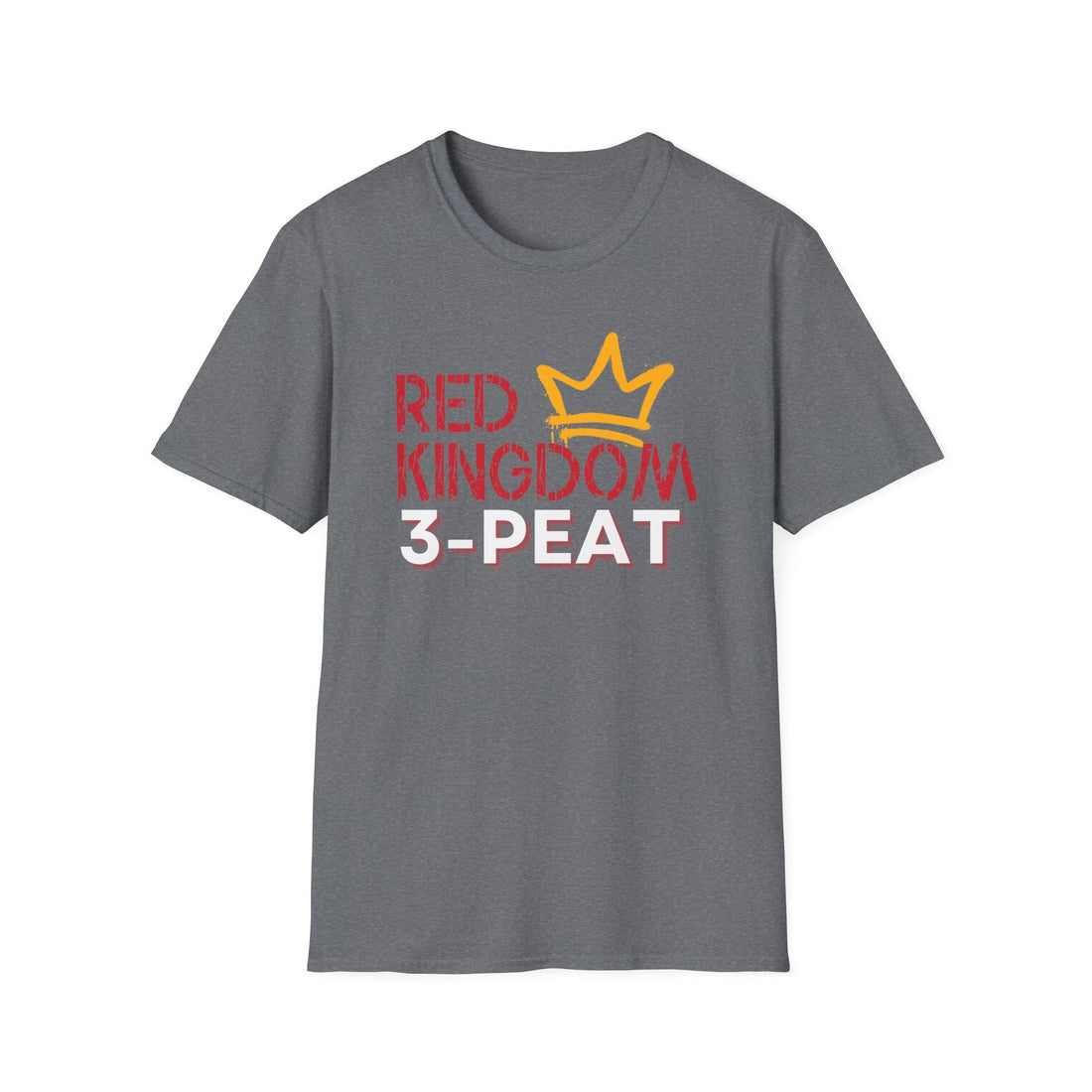 Red Kingdom 3 - Peat Softstyle T-Shirt - T-Shirt - Positively Sassy - Red Kingdom 3 - Peat Softstyle T-Shirt