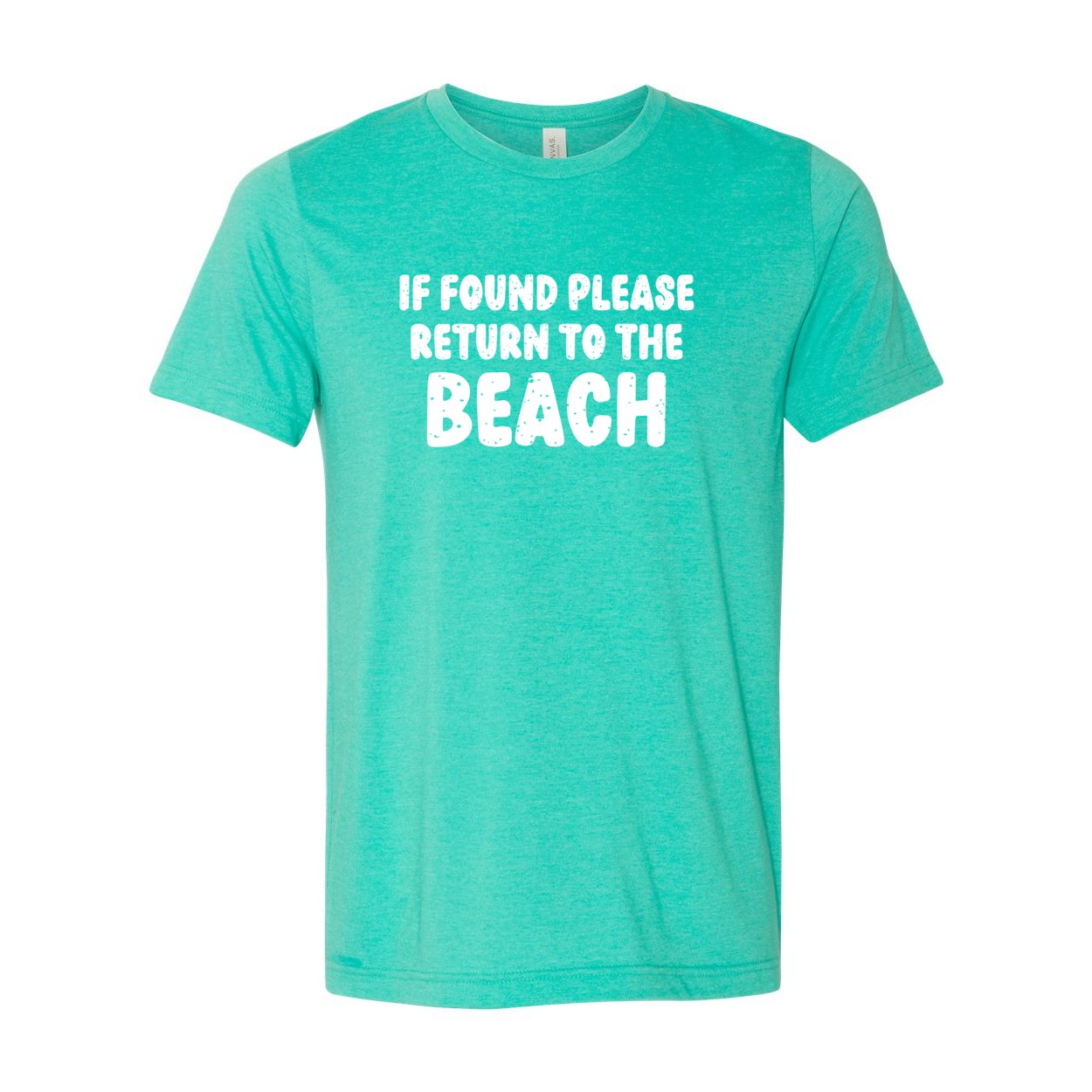 Return To Beach Sleeve Jersey Tee - T-Shirts - Positively Sassy - Return To Beach Sleeve Jersey Tee