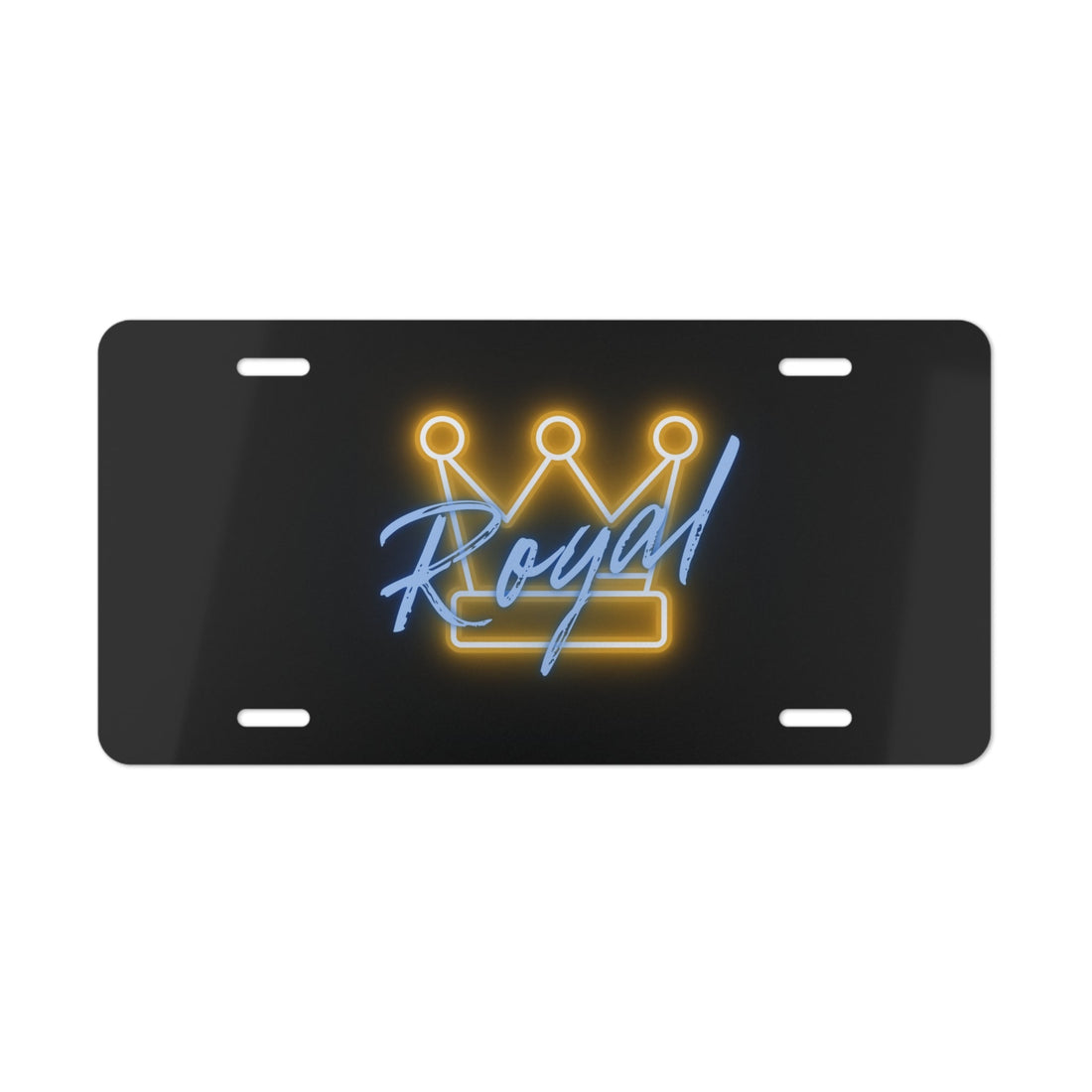 Royal Crown Vanity Plate - Accessories - Positively Sassy - Royal Crown Vanity Plate