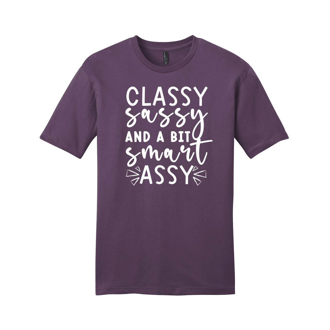 Sassy Classy District Very Important Tee . DT6000 - T - Shirts - Positively Sassy - Sassy Classy District Very Important Tee . DT6000