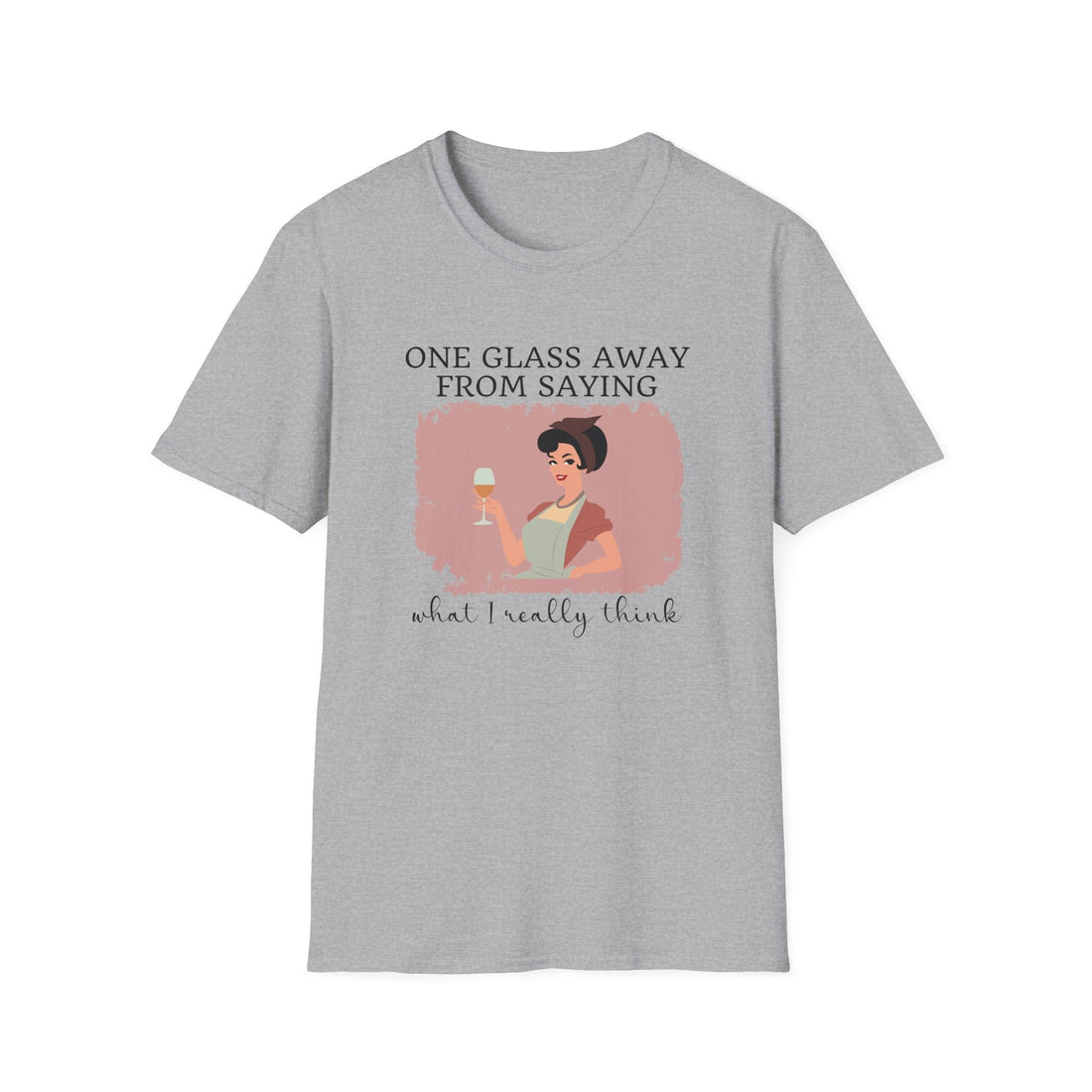 Sip & Speak Unisex T-Shirt | Funny Quote Tee, Casual Wear, Gift for Friends, Birthday, Celebration, Relaxed Fit - T-Shirt - Positively Sassy - Sip & Speak Unisex T-Shirt | Funny Quote Tee, Casual Wear, Gift for Friends, Birthday, Celebration, Relaxed Fit