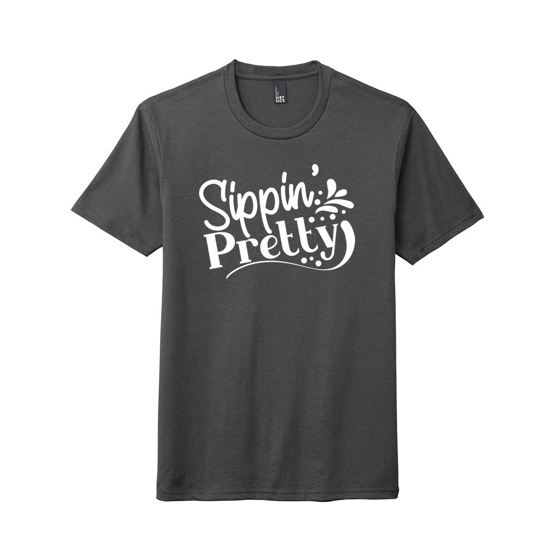 Sittin' Pretty District ® Perfect Tri ® Tee DM130 - T - Shirts - Positively Sassy - Sittin' Pretty District ® Perfect Tri ® Tee DM130