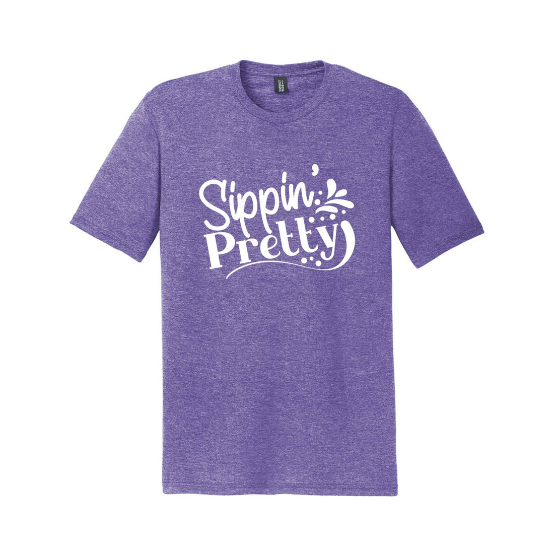 Sittin' Pretty District ® Perfect Tri ® Tee DM130 - T - Shirts - Positively Sassy - Sittin' Pretty District ® Perfect Tri ® Tee DM130