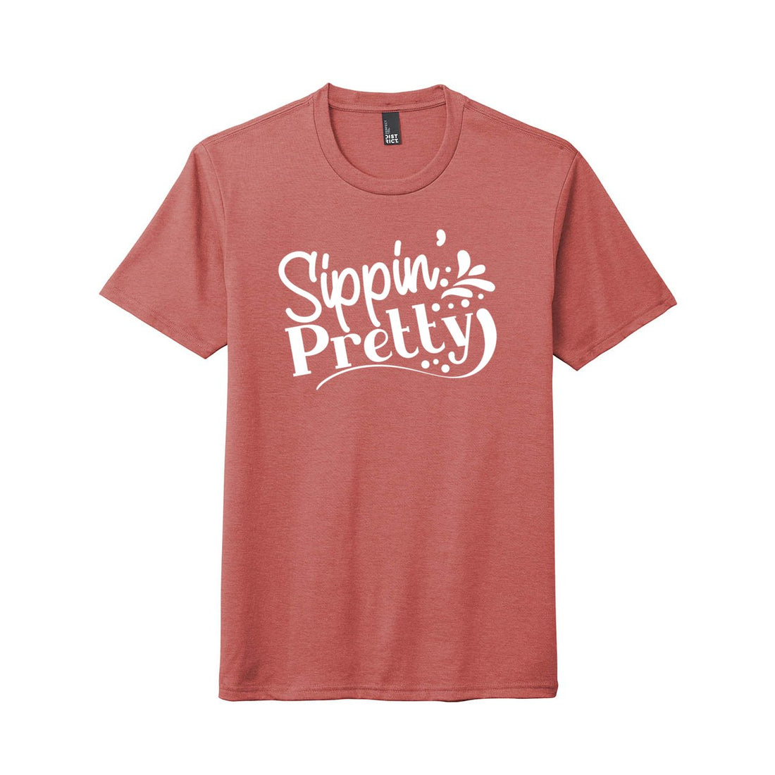 Sittin' Pretty District ® Perfect Tri ® Tee DM130 - T - Shirts - Positively Sassy - Sittin' Pretty District ® Perfect Tri ® Tee DM130