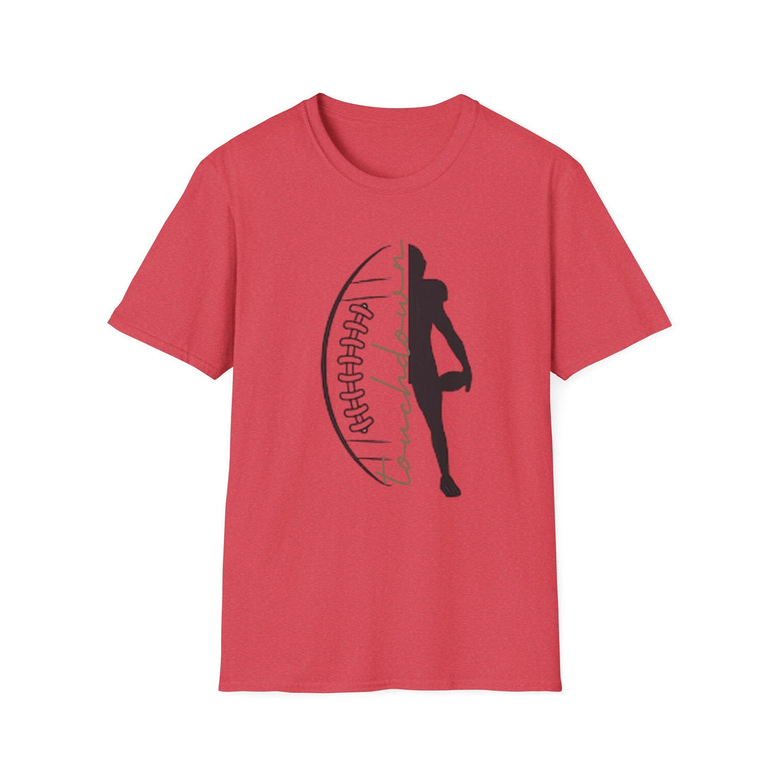 Sporty Graphic Tee for Athletes, Unisex Softstyle T-Shirt, Football Lover Gift, Casual Wear, Fitness Apparel, Everyday Comfort - T-Shirt - Positively Sassy - Sporty Graphic Tee for Athletes, Unisex Softstyle T-Shirt, Football Lover Gift, Casual Wear, Fitness Apparel, Everyday Comfort