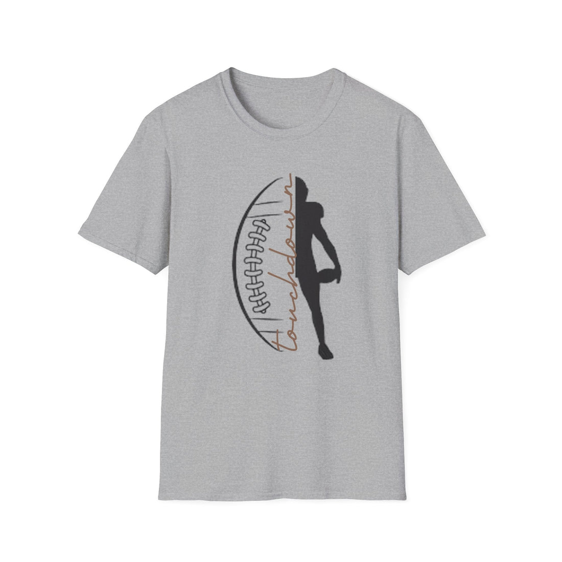 Sporty Graphic Tee for Athletes, Unisex Softstyle T-Shirt, Football Lover Gift, Casual Wear, Fitness Apparel, Everyday Comfort - T-Shirt - Positively Sassy - Sporty Graphic Tee for Athletes, Unisex Softstyle T-Shirt, Football Lover Gift, Casual Wear, Fitness Apparel, Everyday Comfort