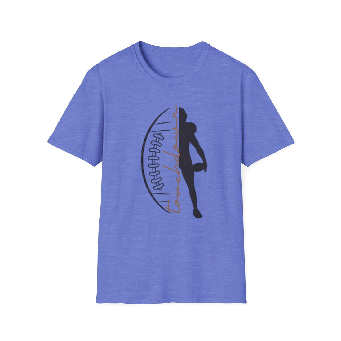 Sporty Graphic Tee for Athletes, Unisex Softstyle T-Shirt, Football Lover Gift, Casual Wear, Fitness Apparel, Everyday Comfort - T-Shirt - Positively Sassy - Sporty Graphic Tee for Athletes, Unisex Softstyle T-Shirt, Football Lover Gift, Casual Wear, Fitness Apparel, Everyday Comfort