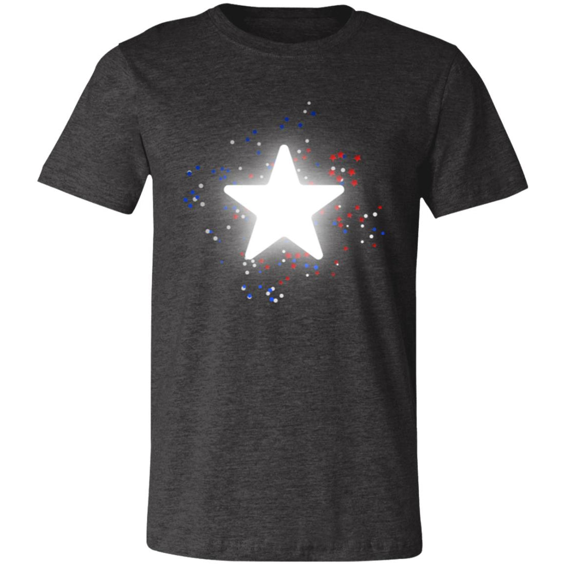 Star Spangled Glitter T-Shirt - T-Shirts - Positively Sassy - Star Spangled Glitter T-Shirt