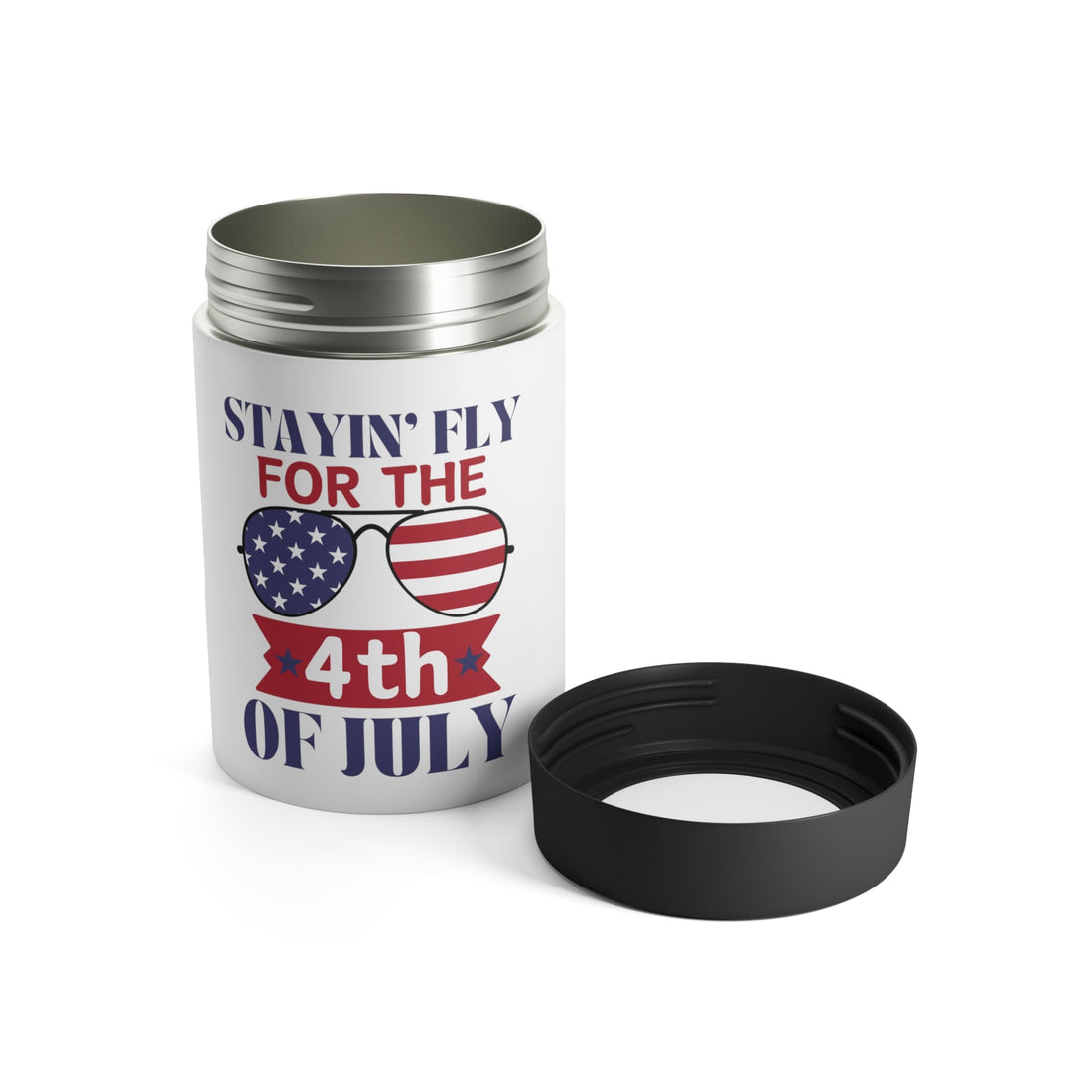 Stayin' Fly This 4th Can Holder - Mug - Positively Sassy - Stayin' Fly This 4th Can Holder