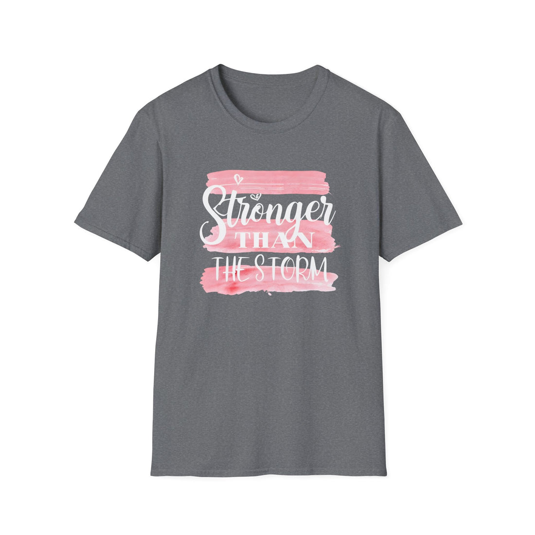 Stronger Than The Storm Softstyle T-Shirt - T-Shirt - Positively Sassy - Stronger Than The Storm Softstyle T-Shirt