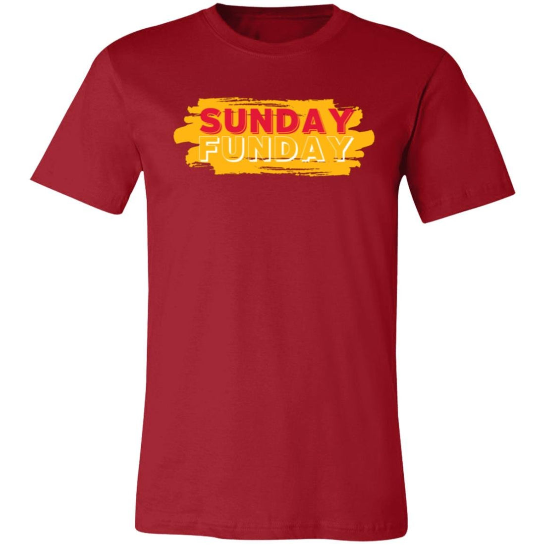 Sunday Funday KC Bella 3001 - T - Shirts - Positively Sassy - Sunday Funday KC Bella 3001