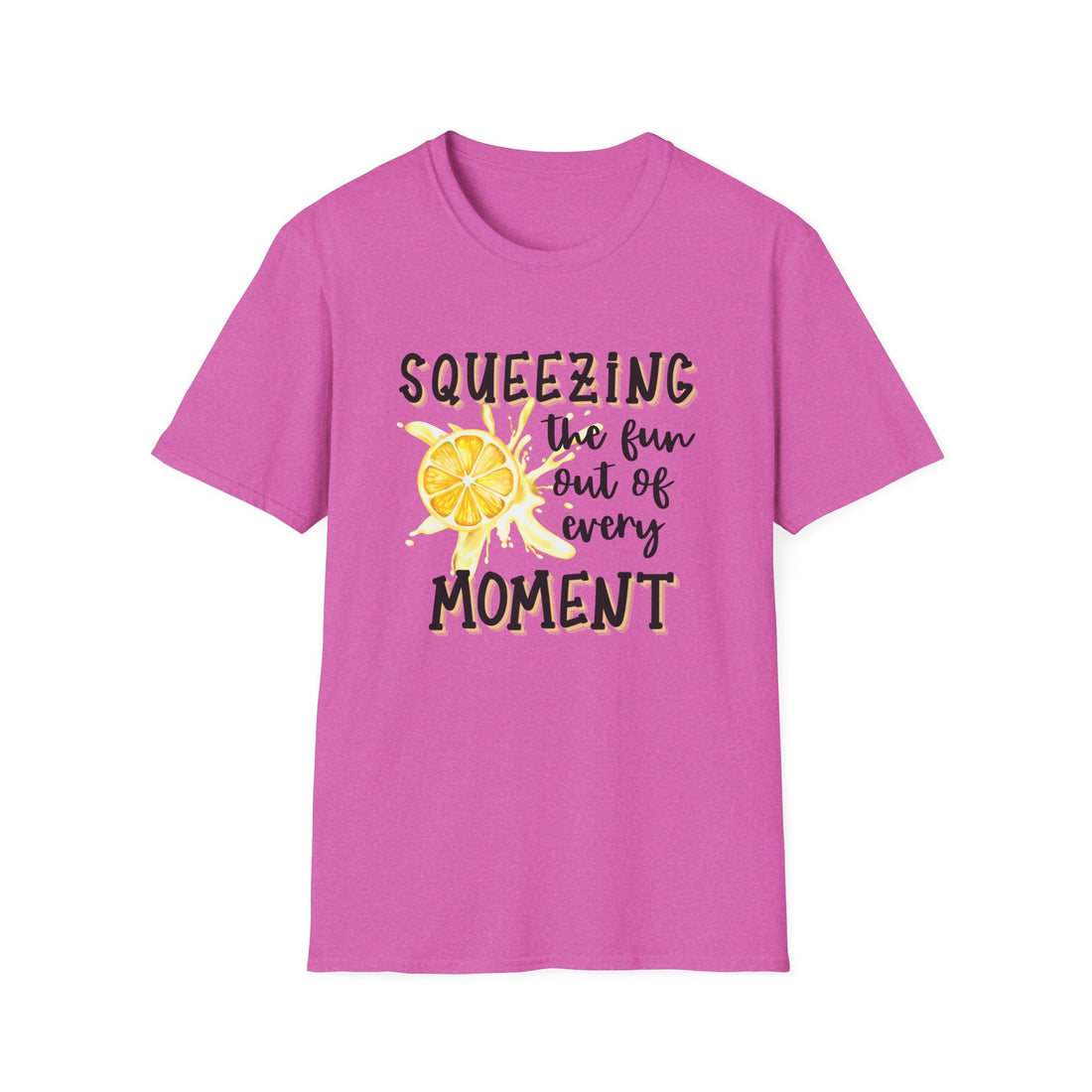 Sunny Vibes Unisex T-Shirt - "Squeezing the Fun out of Every Moment" - Casual Tee, Summer Style, Gift for Friends, Family Celebration, [...] - T-Shirt - Positively Sassy - Sunny Vibes Unisex T-Shirt - "Squeezing the Fun out of Every Moment" - Casual Tee, Summer Style, Gift for Friends, Family Celebration, [...]