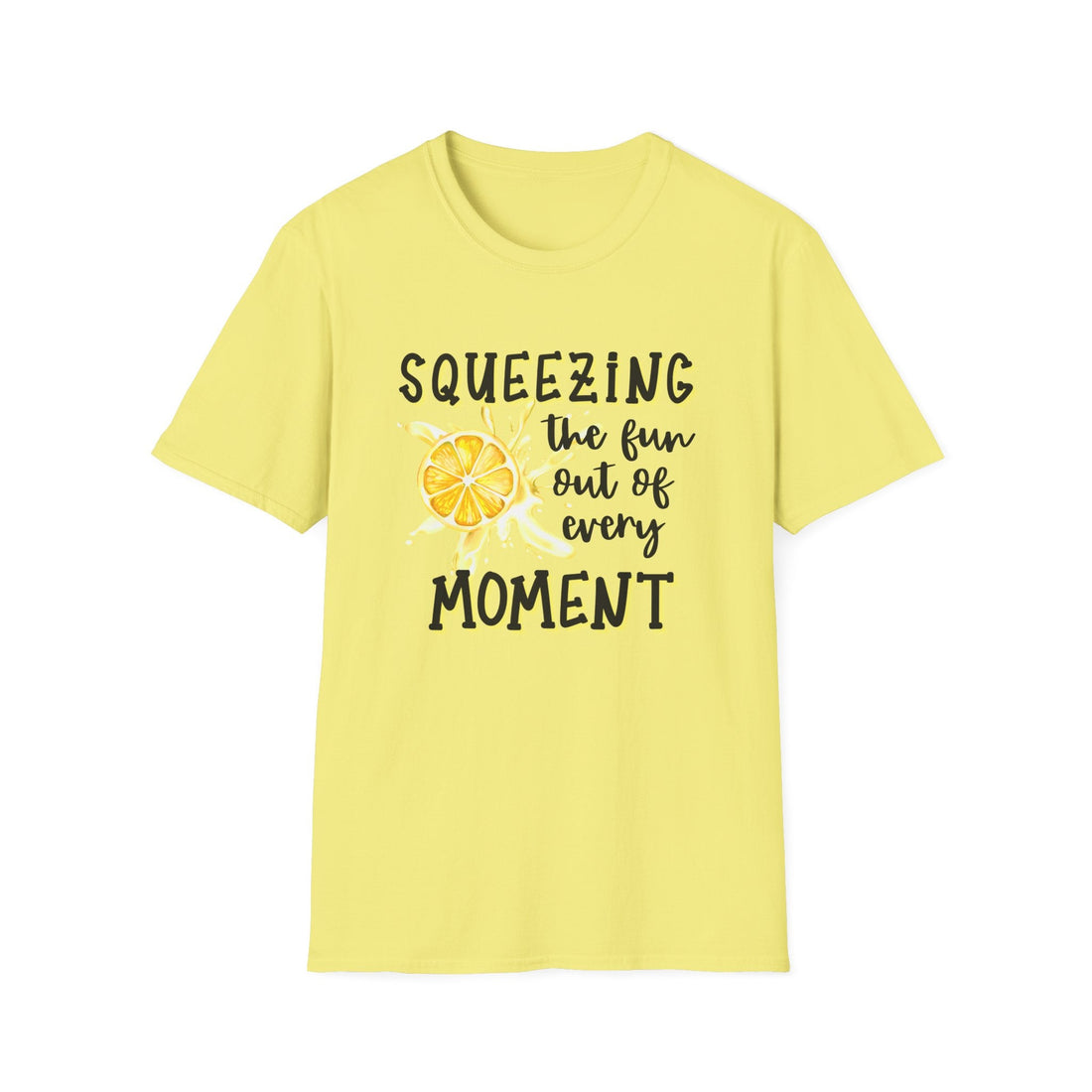 Sunny Vibes Unisex T-Shirt - "Squeezing the Fun out of Every Moment" - Casual Tee, Summer Style, Gift for Friends, Family Celebration, [...] - T-Shirt - Positively Sassy - Sunny Vibes Unisex T-Shirt - "Squeezing the Fun out of Every Moment" - Casual Tee, Summer Style, Gift for Friends, Family Celebration, [...]