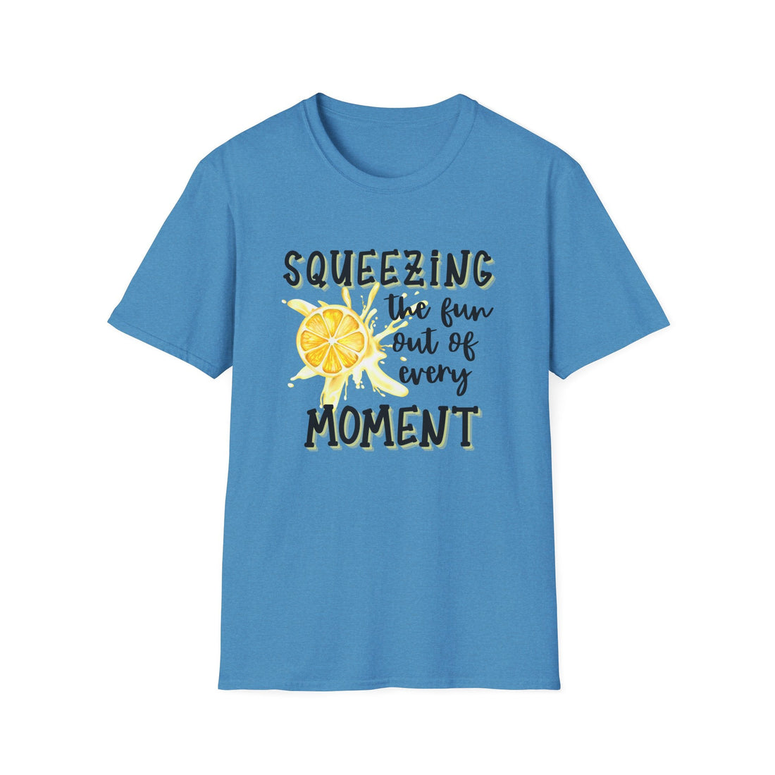 Sunny Vibes Unisex T-Shirt - "Squeezing the Fun out of Every Moment" - Casual Tee, Summer Style, Gift for Friends, Family Celebration, [...] - T-Shirt - Positively Sassy - Sunny Vibes Unisex T-Shirt - "Squeezing the Fun out of Every Moment" - Casual Tee, Summer Style, Gift for Friends, Family Celebration, [...]