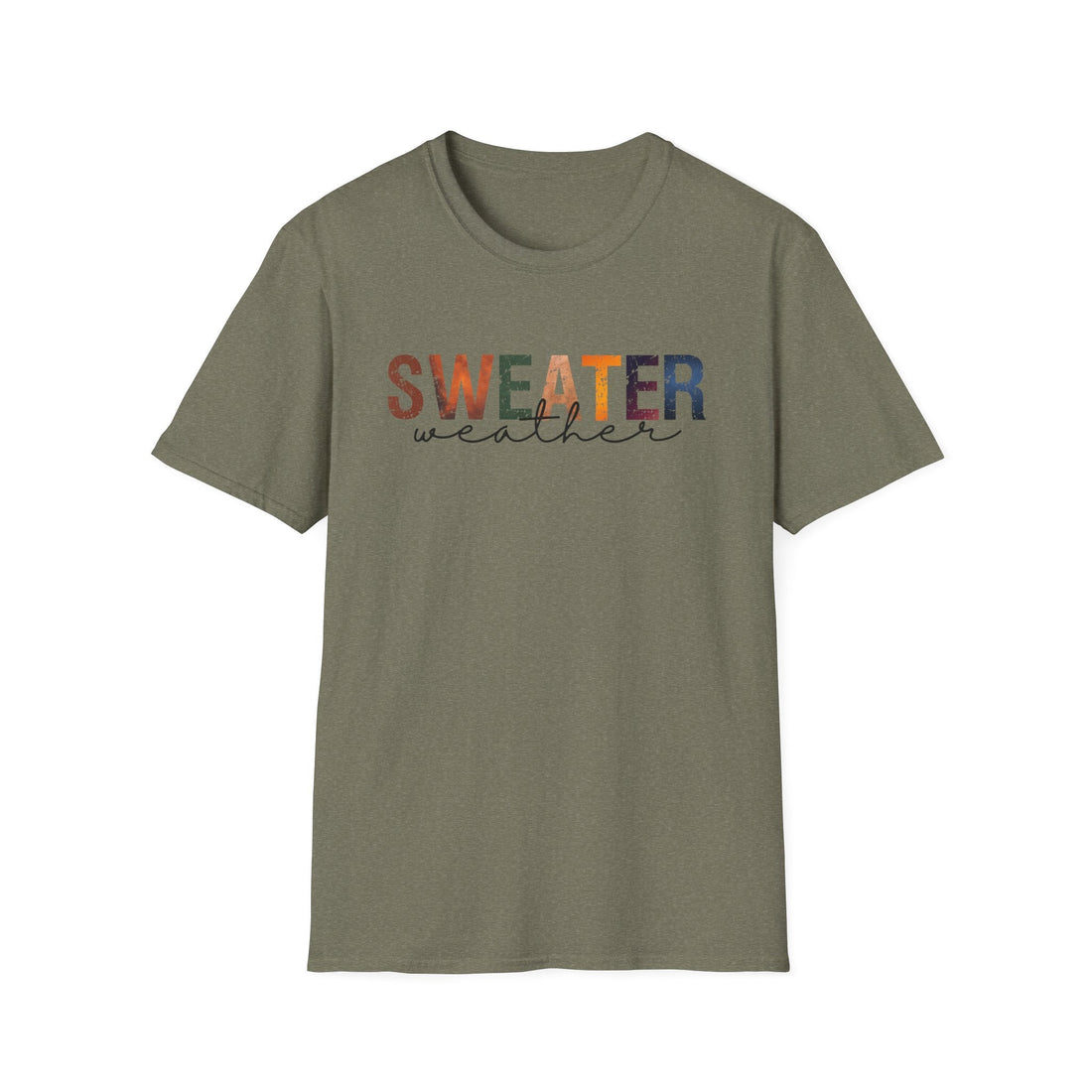 Sweater Weather Unisex T-Shirt, Cozy Fall Apparel, Gift for Autumn Lovers, Trendy Outfit, Casual Wear - T-Shirt - Positively Sassy - Sweater Weather Unisex T-Shirt, Cozy Fall Apparel, Gift for Autumn Lovers, Trendy Outfit, Casual Wear