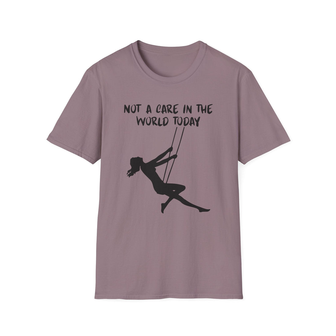 Swinging Woman T-Shirt, Casual Unisex Tee, Fun Graphic Tee, Summer Outfit, Gift for Best Friend, Relaxation Shirt - T-Shirt - Positively Sassy - Swinging Woman T-Shirt, Casual Unisex Tee, Fun Graphic Tee, Summer Outfit, Gift for Best Friend, Relaxation Shirt
