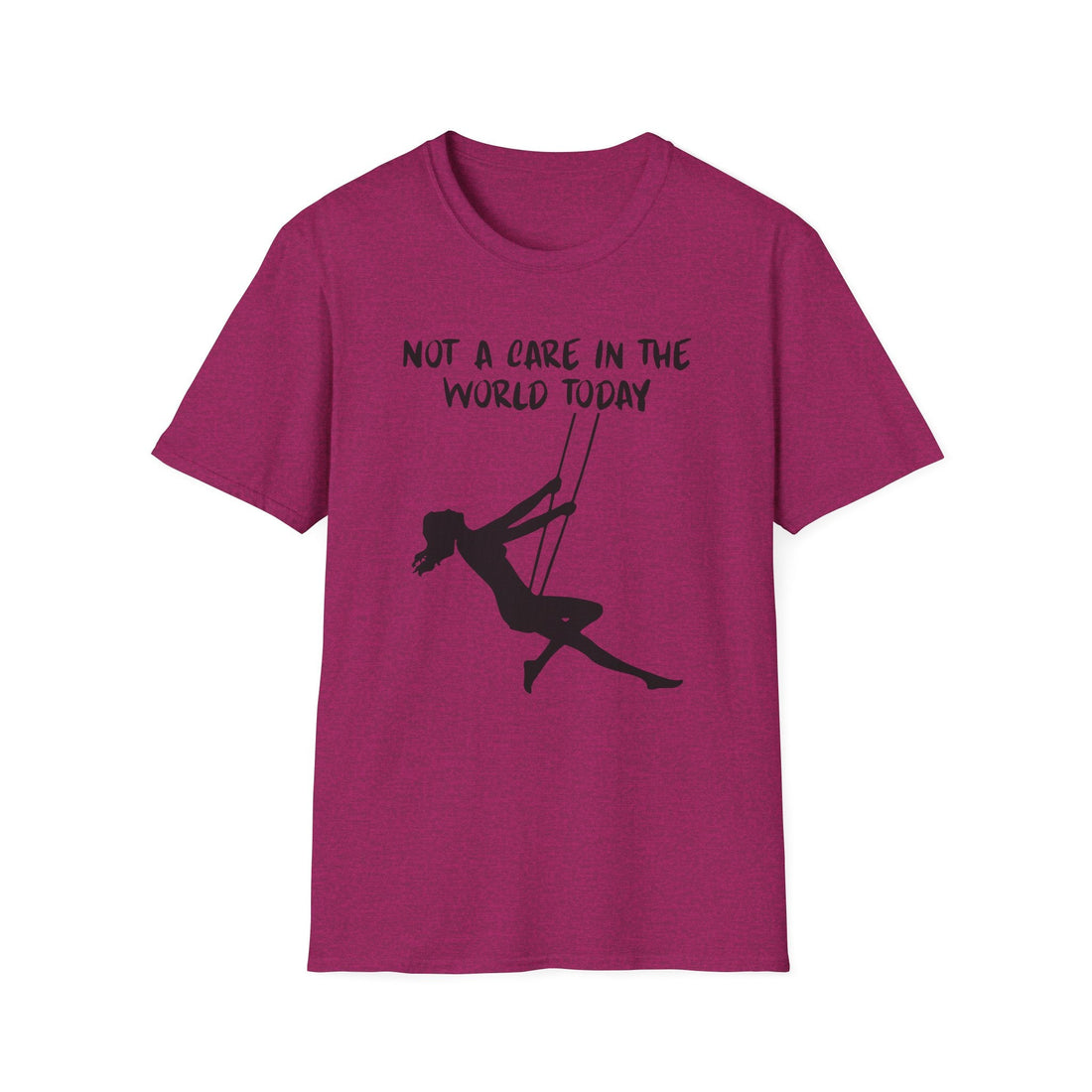 Swinging Woman T-Shirt, Casual Unisex Tee, Fun Graphic Tee, Summer Outfit, Gift for Best Friend, Relaxation Shirt - T-Shirt - Positively Sassy - Swinging Woman T-Shirt, Casual Unisex Tee, Fun Graphic Tee, Summer Outfit, Gift for Best Friend, Relaxation Shirt