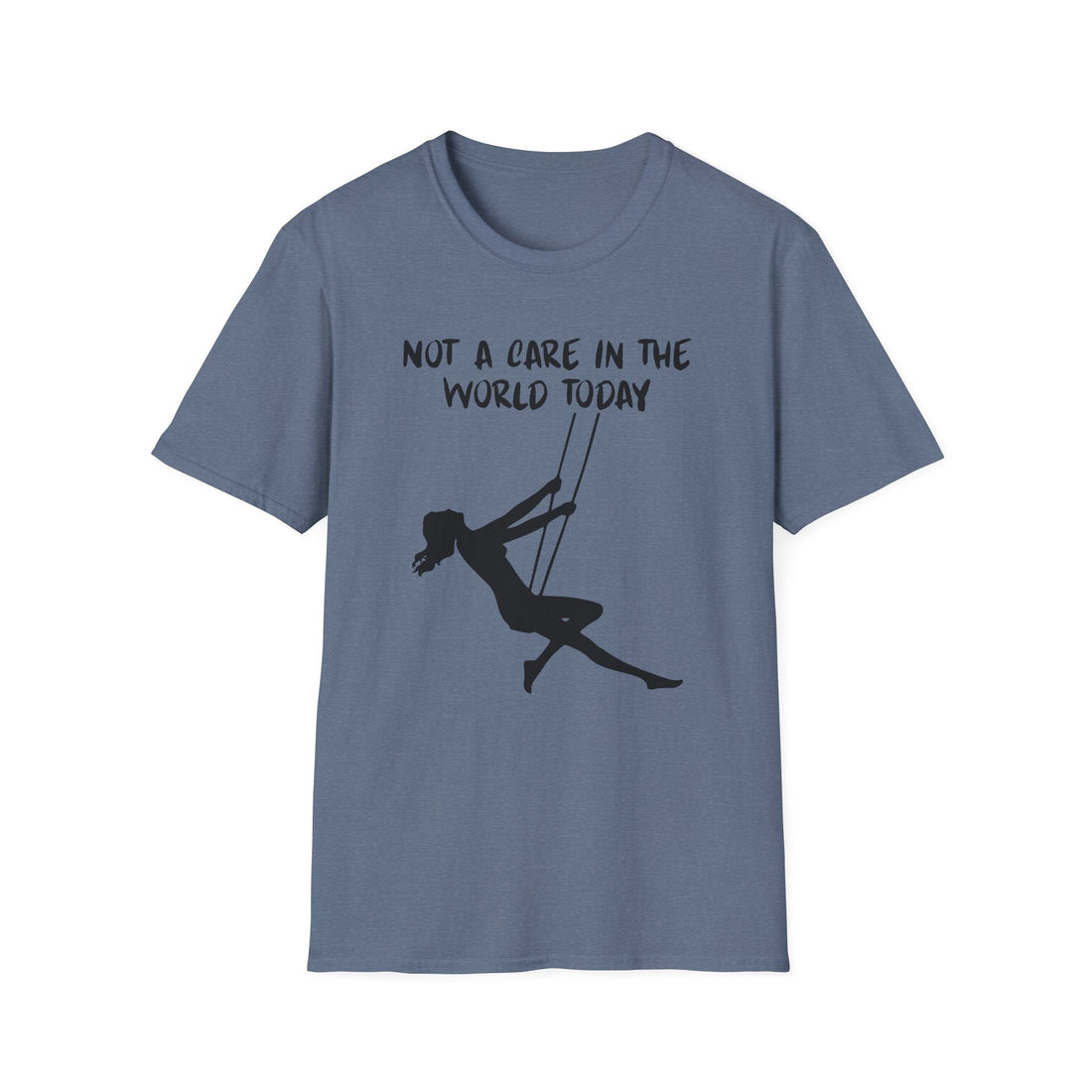 Swinging Woman T-Shirt, Casual Unisex Tee, Fun Graphic Tee, Summer Outfit, Gift for Best Friend, Relaxation Shirt - T-Shirt - Positively Sassy - Swinging Woman T-Shirt, Casual Unisex Tee, Fun Graphic Tee, Summer Outfit, Gift for Best Friend, Relaxation Shirt