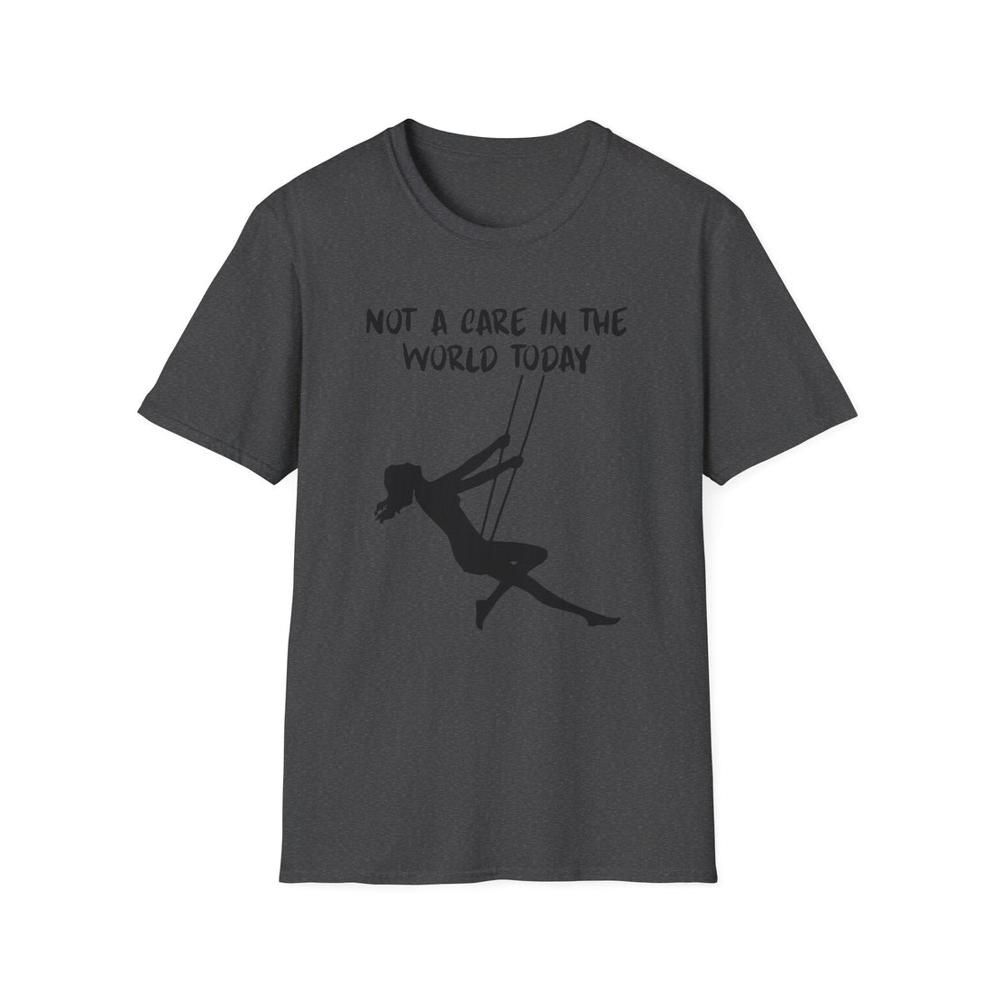 Swinging Woman T-Shirt, Casual Unisex Tee, Fun Graphic Tee, Summer Outfit, Gift for Best Friend, Relaxation Shirt - T-Shirt - Positively Sassy - Swinging Woman T-Shirt, Casual Unisex Tee, Fun Graphic Tee, Summer Outfit, Gift for Best Friend, Relaxation Shirt