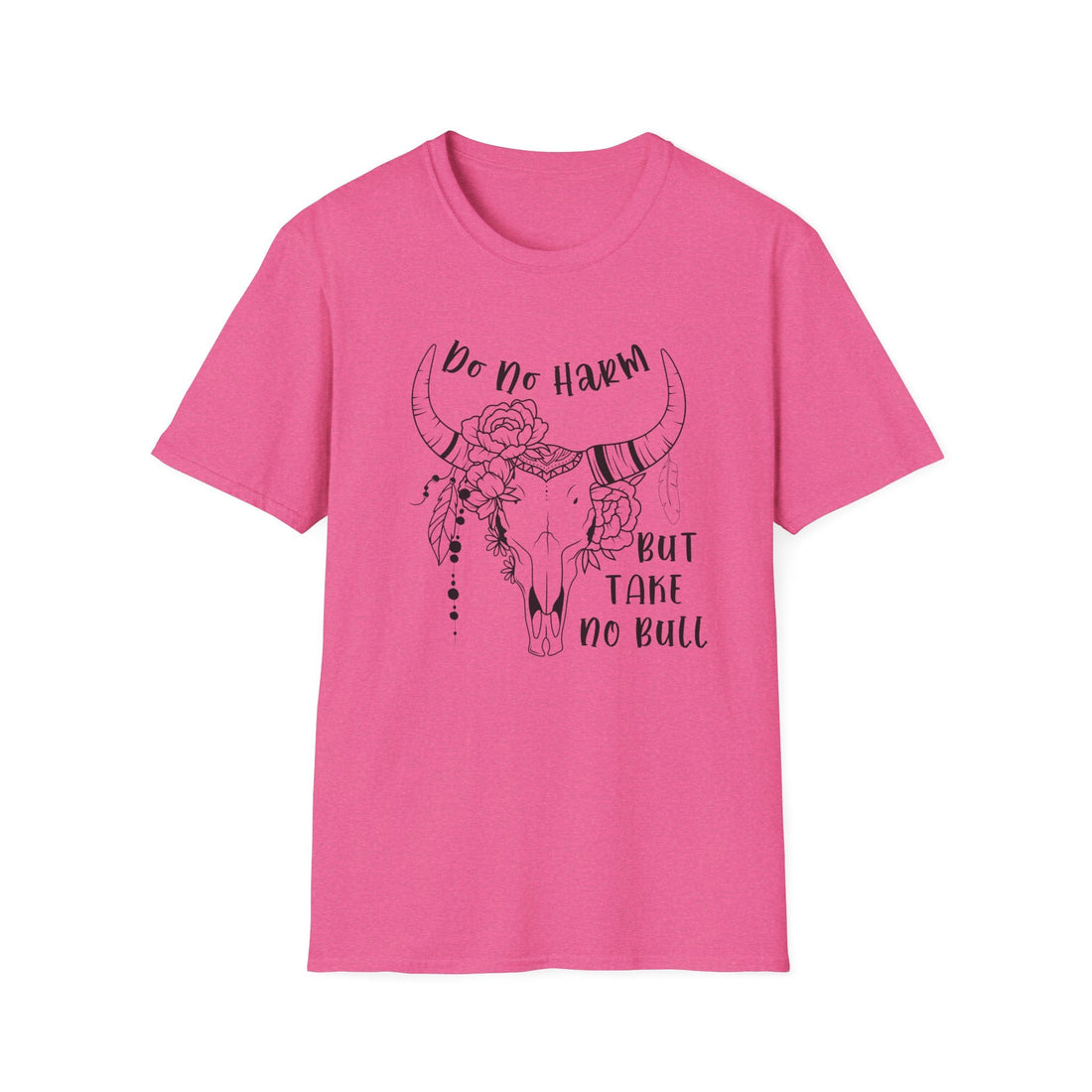 Take NO Bull Softstyle T-Shirt - T-Shirt - Positively Sassy - Take NO Bull Softstyle T-Shirt